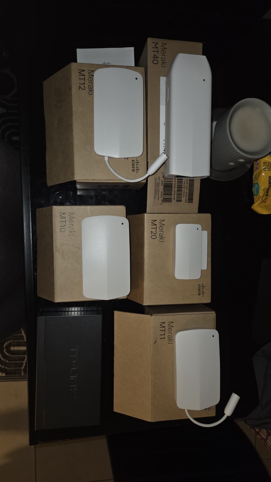Lot Cisco Meraki MT10 MT11 MT12 MT20 MT40 – Neufs, boîtes complètes