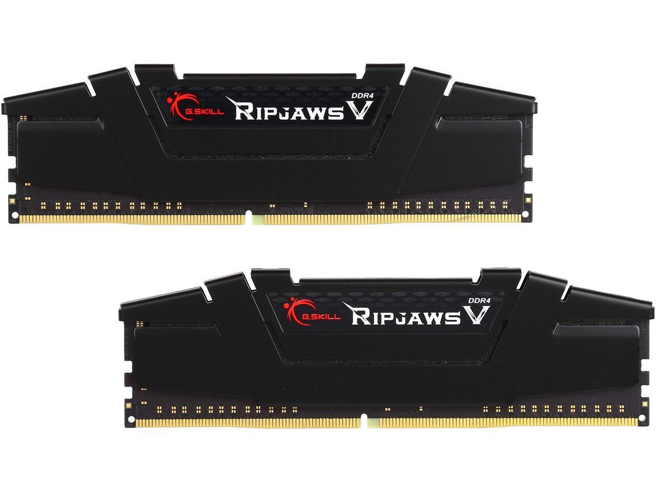 G.SKILL Ripjaws V Series 32GB (2 x 16GB) 288-Pin PC RAM DDR4 3600 (PC4 28800) In G.SKILL Ripjaws V Series 32GB (2 x 16GB) 288-Pin PC RAM DDR4 3600 (PC4 28800) In