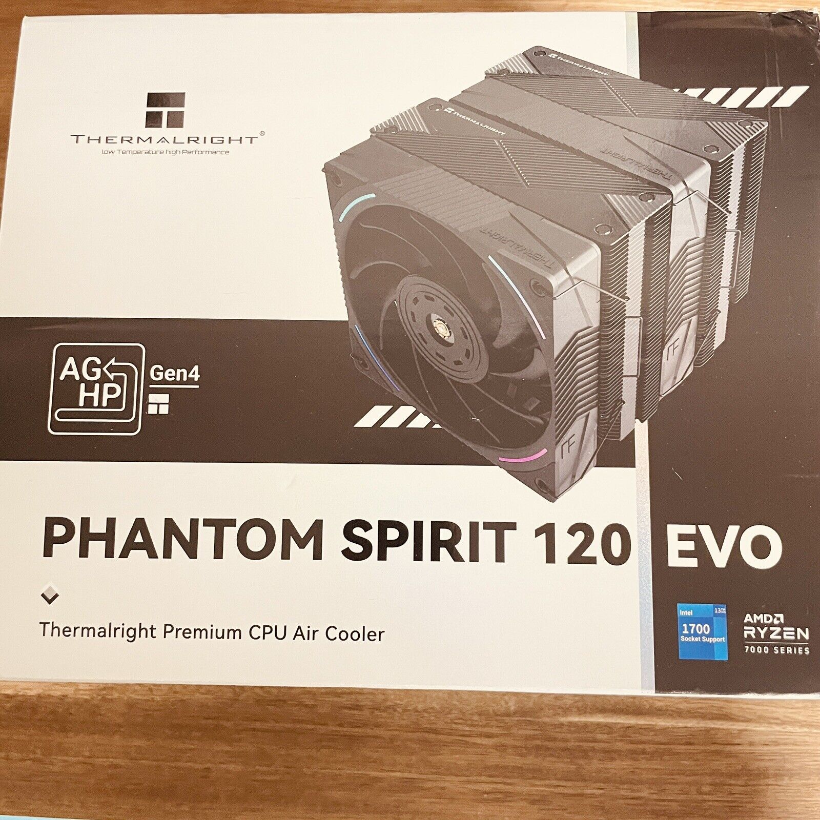 ThermalRight Phantom Spirit 120 EVO CPU Air Cooler, 7 Heatpipes, Sealed