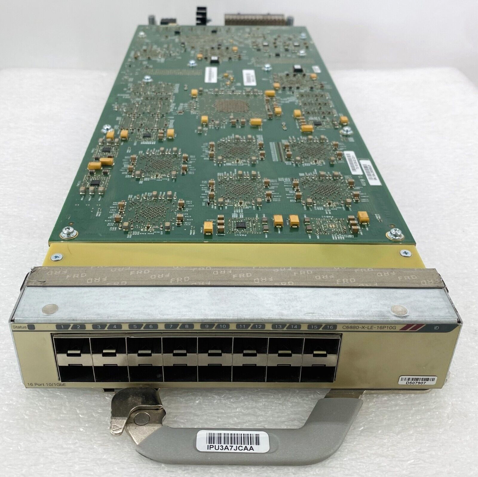 CISCO C6880-X-LE-16P10G 16-PORTS 10/1GbE MULTI RATE PORT CARD