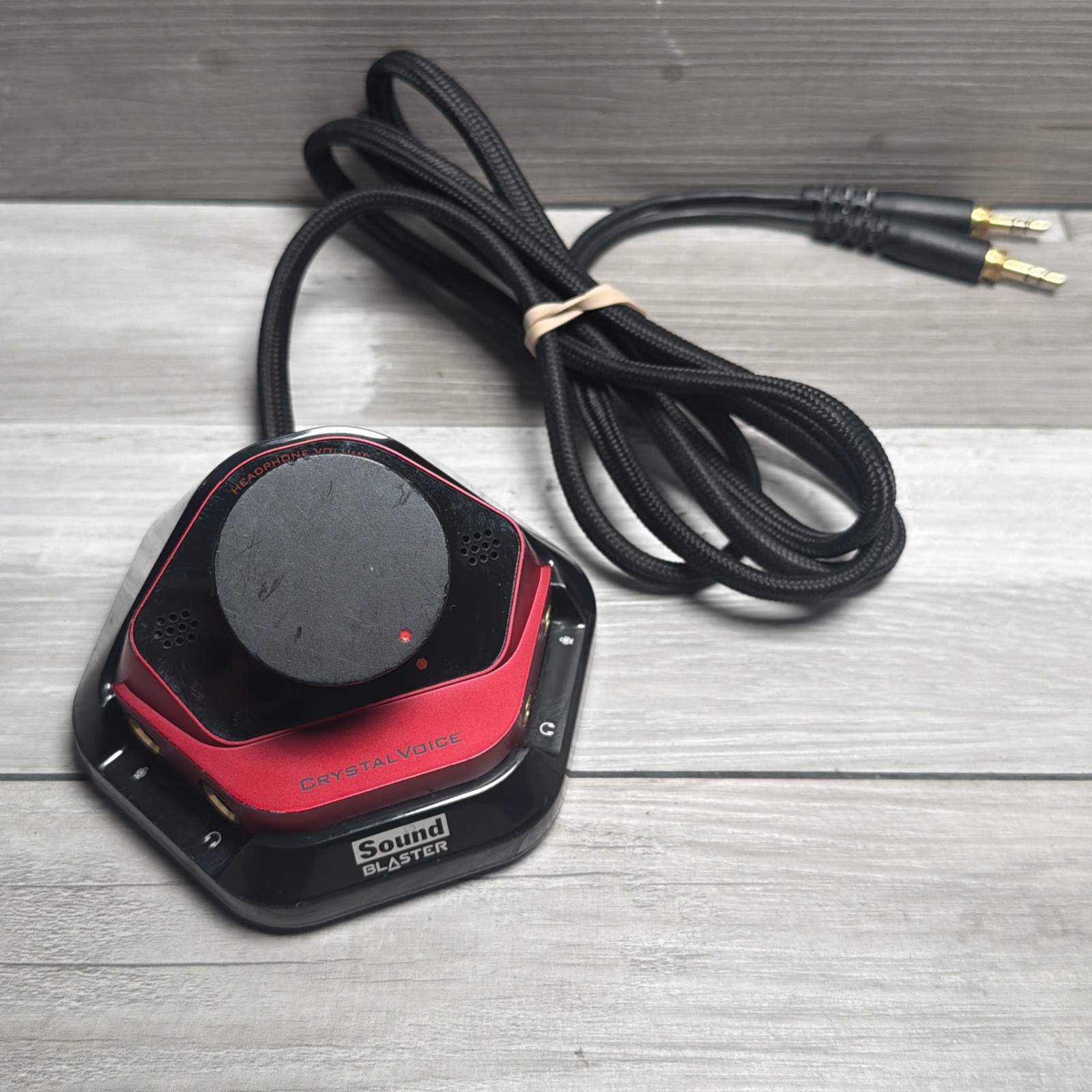 Untested Creative Labs Sound Blaster Audio Control SB1520 Crystal Voice Untested Creative Labs Sound Blaster Audio Control SB1520 Crystal Voice