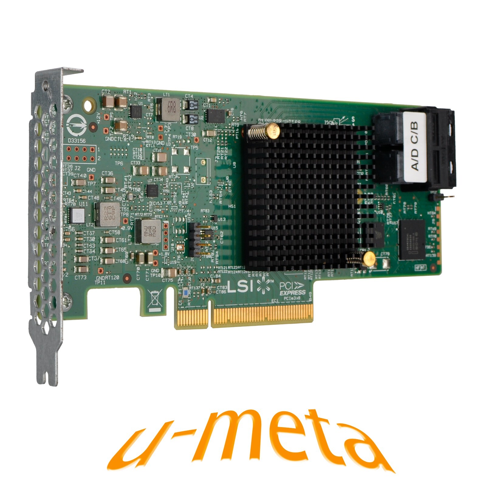 Genuine Dell LSI SAS 9300-8i 12Gb/s 8 Ports PCIe 3.0x8  RAID Controller 0JWGH5