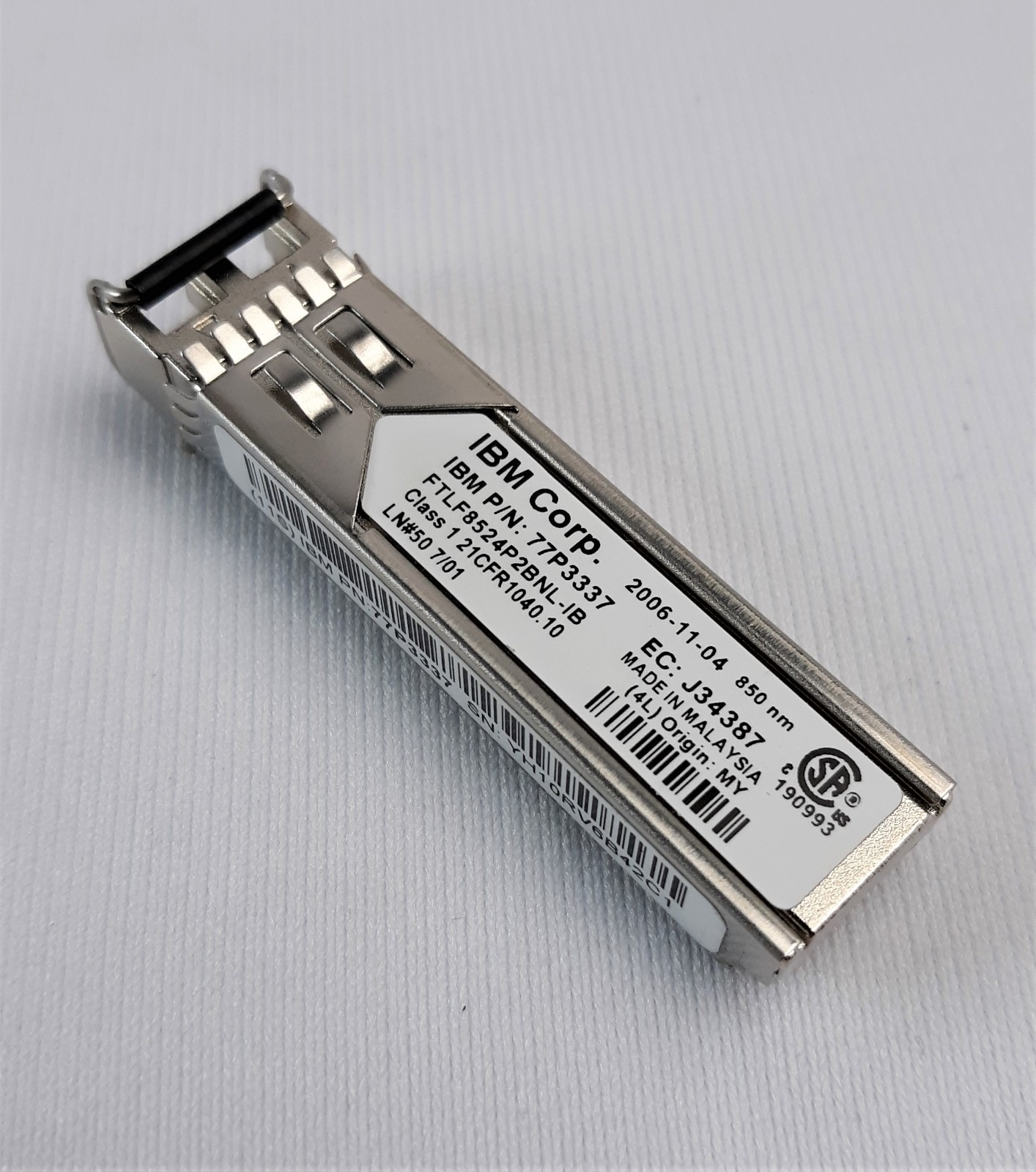 IBM 77P3337 Transceiver Module IBM 77P3337 Transceiver Module