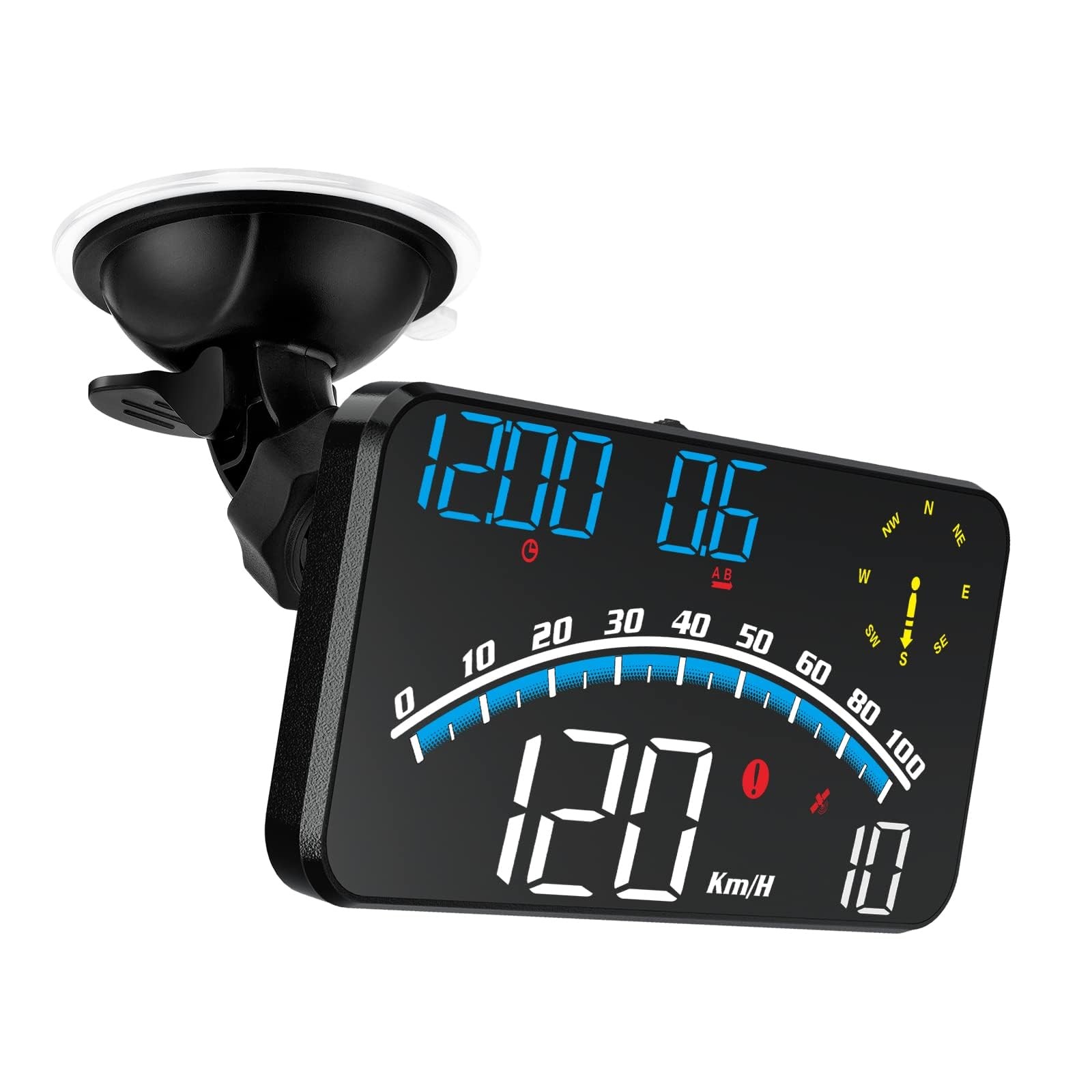 wiiyii Digital GPS Speedometer, HUD Head Up Display for Car, Blue,White wiiyii Digital GPS Speedometer, HUD Head Up Display for Car, Blue,White
