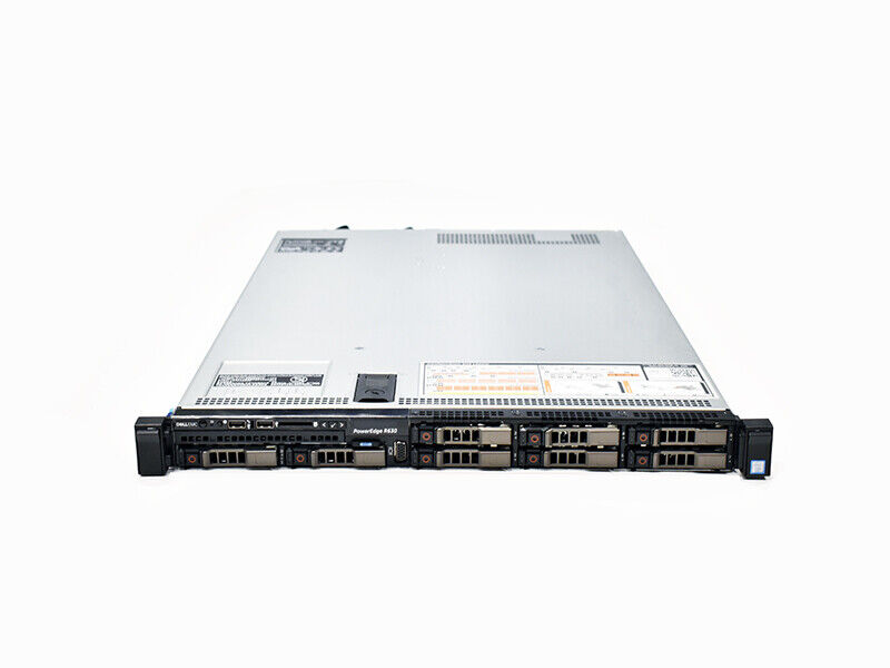 Dell R630 8SFF 2.1Ghz 36-Core 192GB H730 RAID 10GB RJ-45 NIC 2x750W PSU 8x Trays