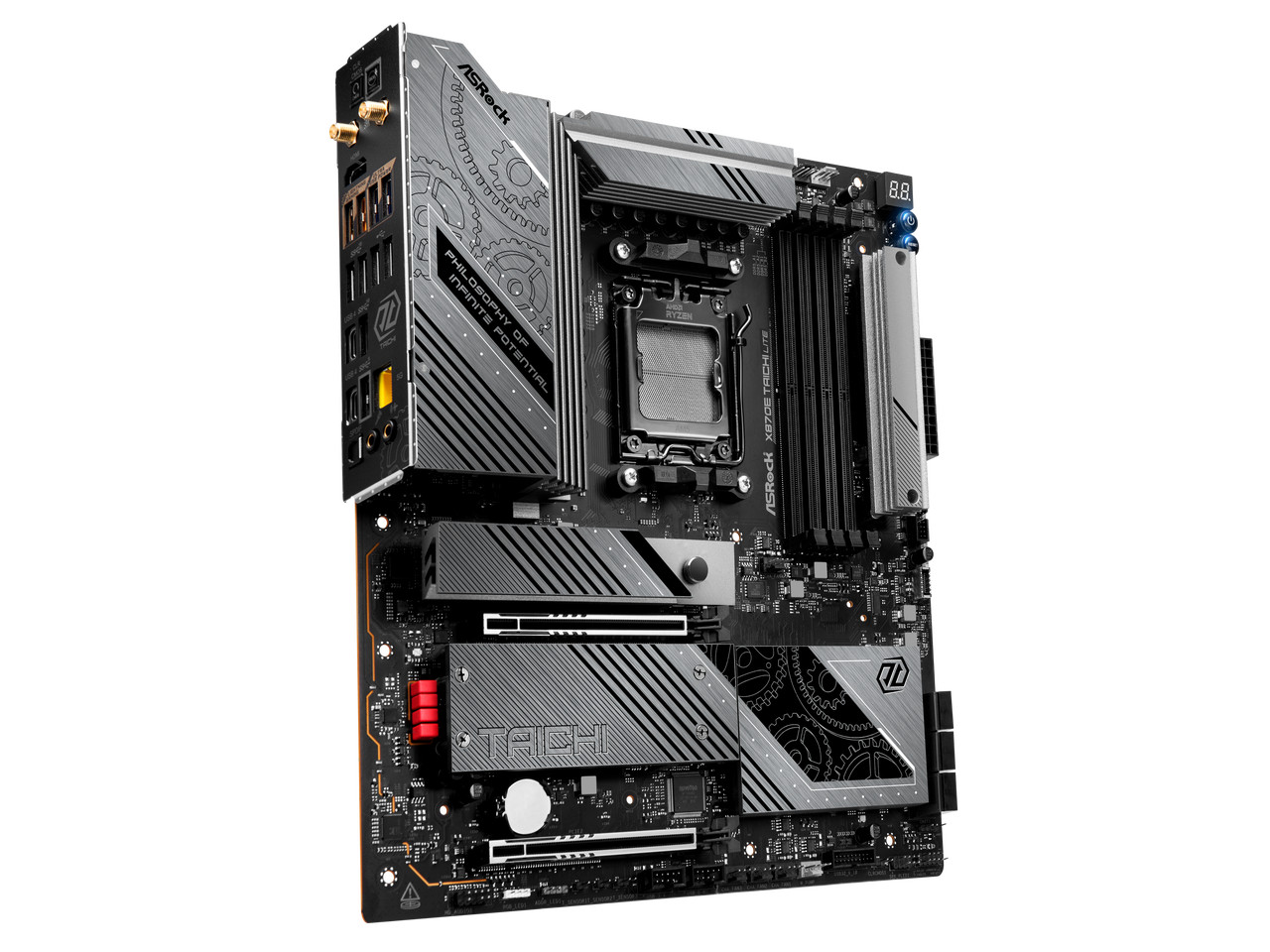 ASRock X870E Taichi Lite AM5 AMD X870E Extended ATX Motherboard