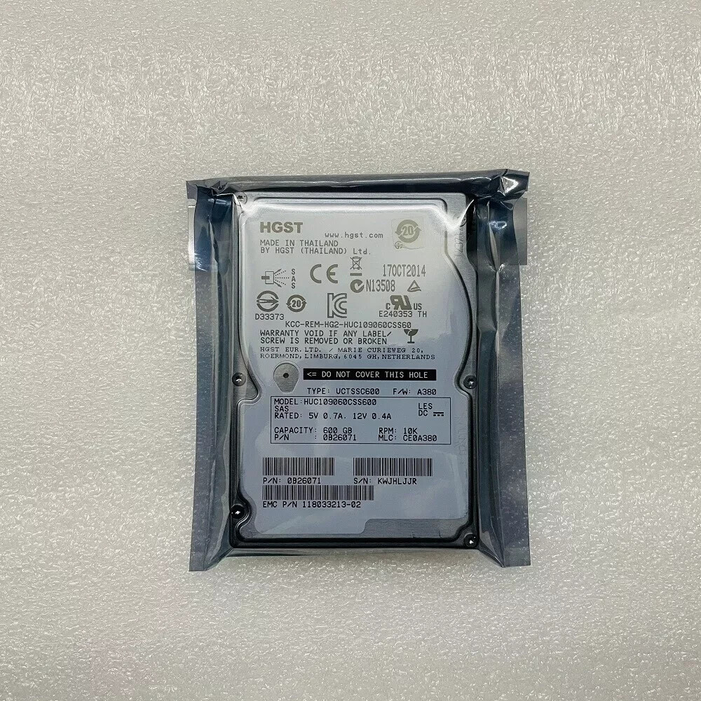 Used HGST HUC109060CSS600 600GB SAS 2.5