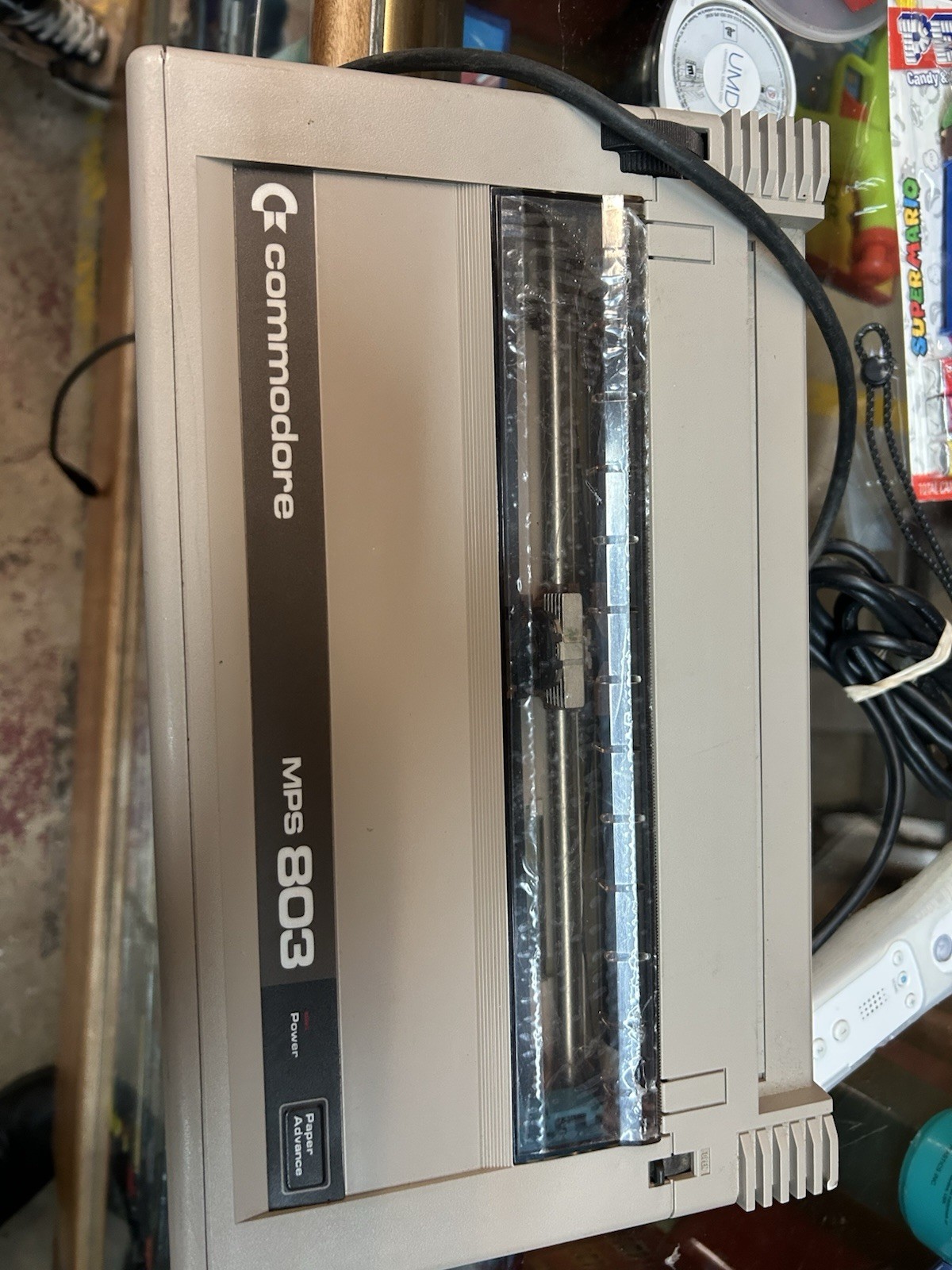 Commodore Mps803 Power Is On. I Don’t Know If It Works Though I Can’t Try It. Commodore Mps803 Power Is On. I Don’t Know If It Works Though I Can’t Try It.