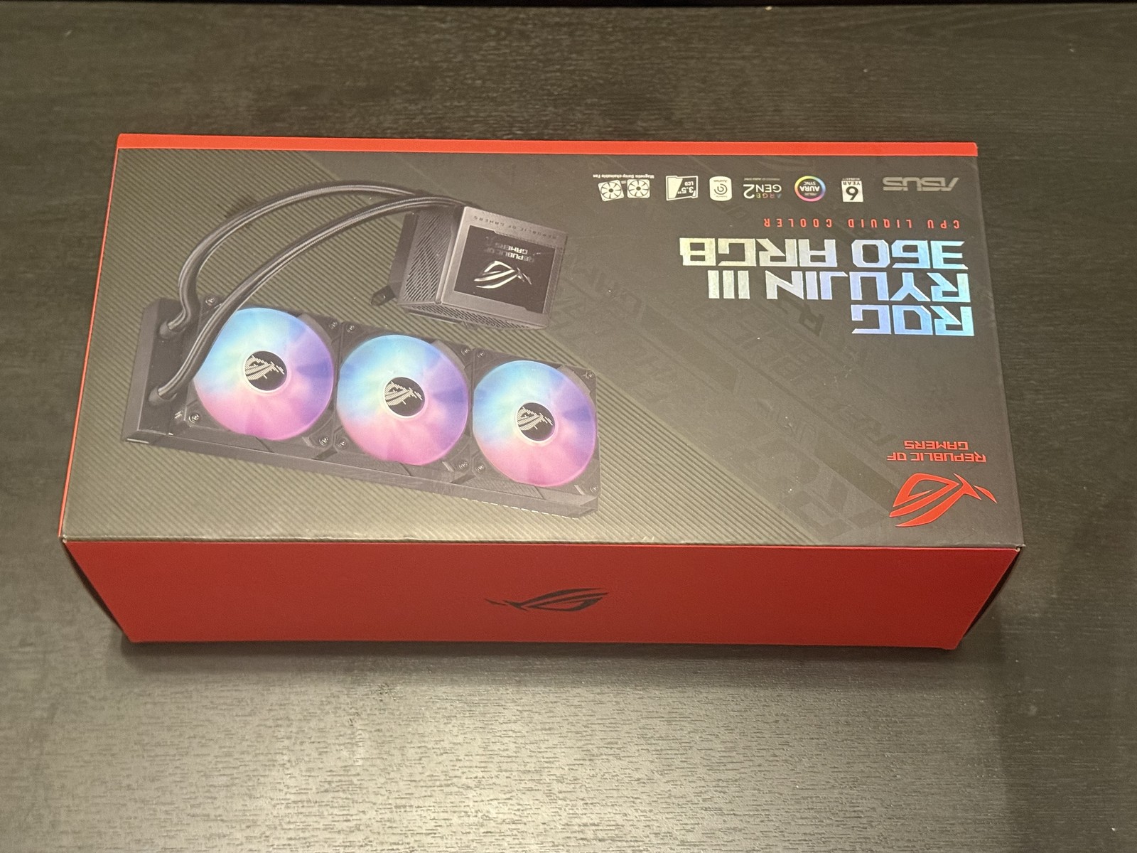 ASUS ROG RYUJIN III 360 ARGB Extreme All-in-one AIO CPU Liquid Cooler ASUS ROG RYUJIN III 360 ARGB Extreme All-in-one AIO CPU Liquid Cooler