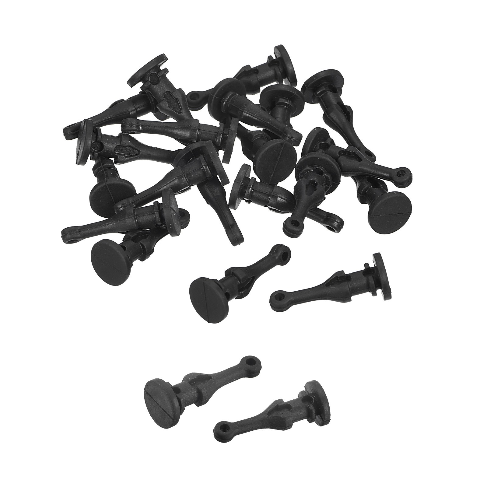 9mm x 22.7mm Silicone Case Fan Mount Screws Pin Rivet Reduce Vibration 20sets