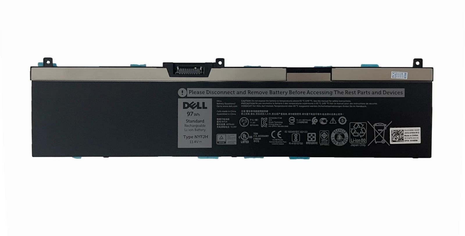 NYFJH 97Wh Replacement Battery For Dell Precision 7530 7540 7730 7740 P74F P34E NYFJH 97Wh Replacement Battery For Dell Precision 7530 7540 7730 7740 P74F P34E