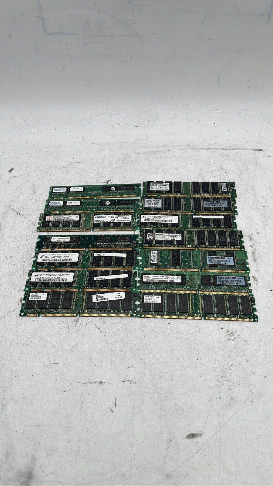 Hynix Micron Kingston 64MB 128MB 256MB 512MB Mixed Vintage RAM Lot Of 14 Hynix Micron Kingston 64MB 128MB 256MB 512MB Mixed Vintage RAM Lot Of 14