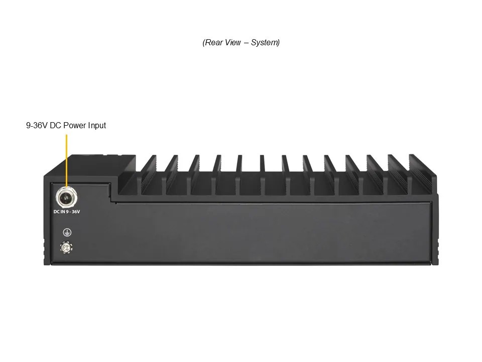 Supermicro CSE-E101-05 Fanless Enclosure for3.5 Supermicro CSE-E101-05 Fanless Enclosure for3.5