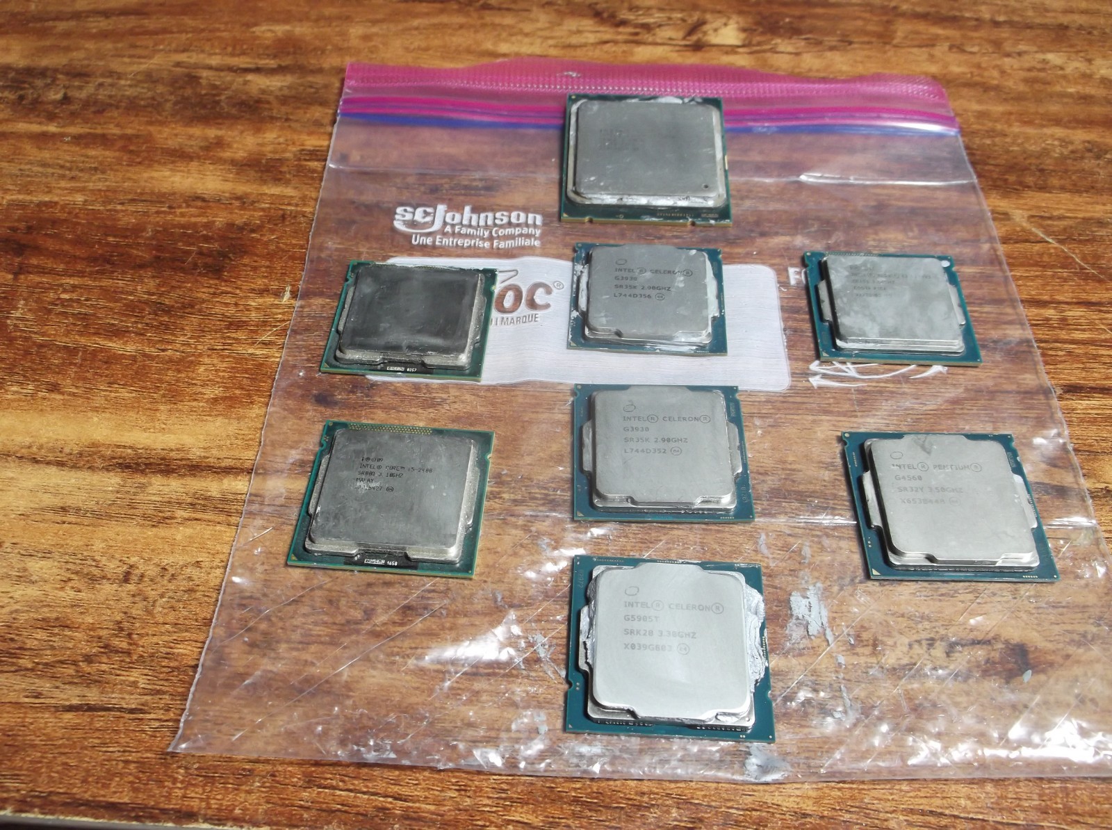 Mixed lot of 8 CPUs i5-i7-Celeron-Xeon-Pentium Mixed lot of 8 CPUs i5-i7-Celeron-Xeon-Pentium