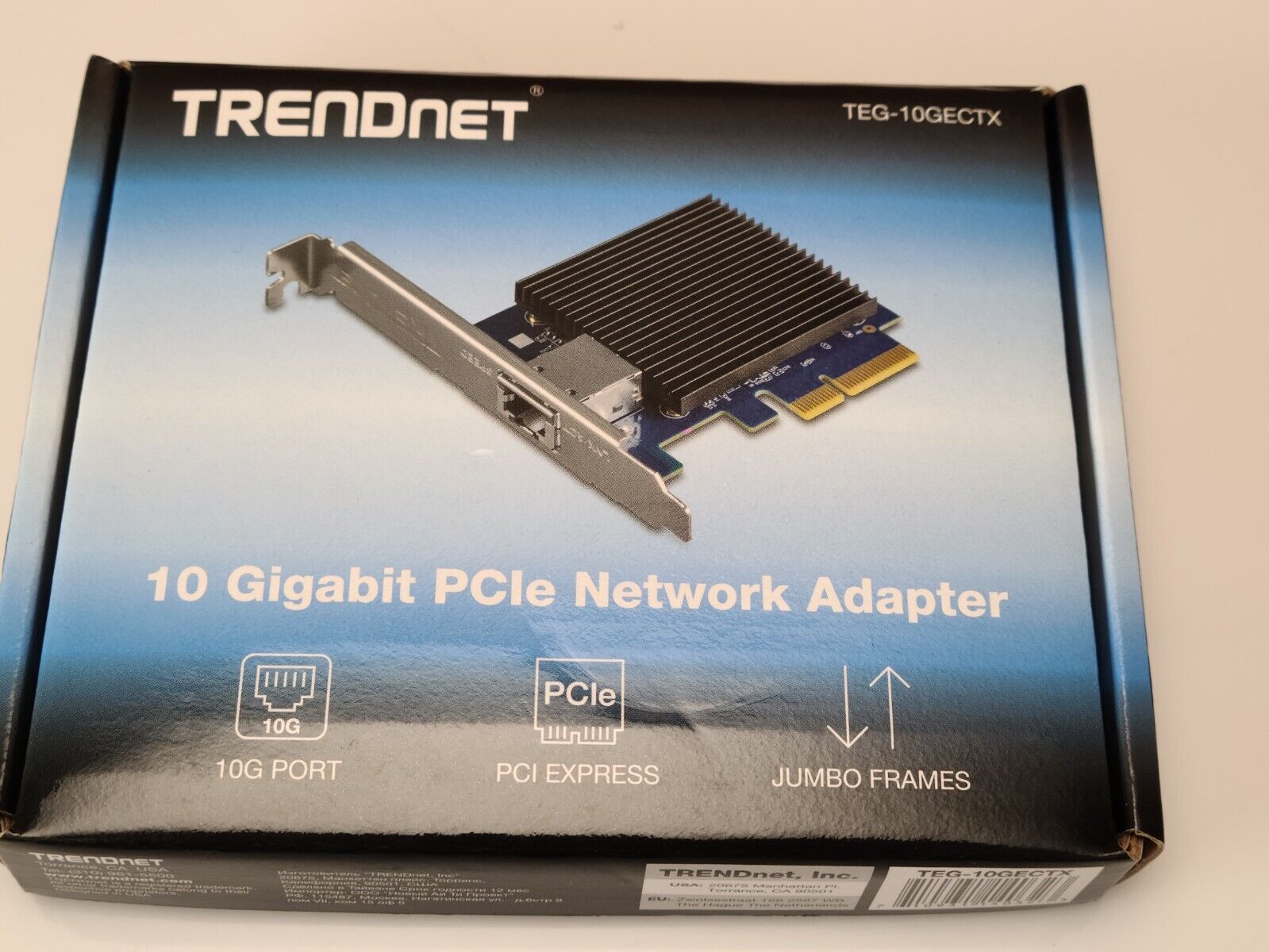 Trendnet TEG-10GECTX 10 Gigabit PCIe Network Adapter
