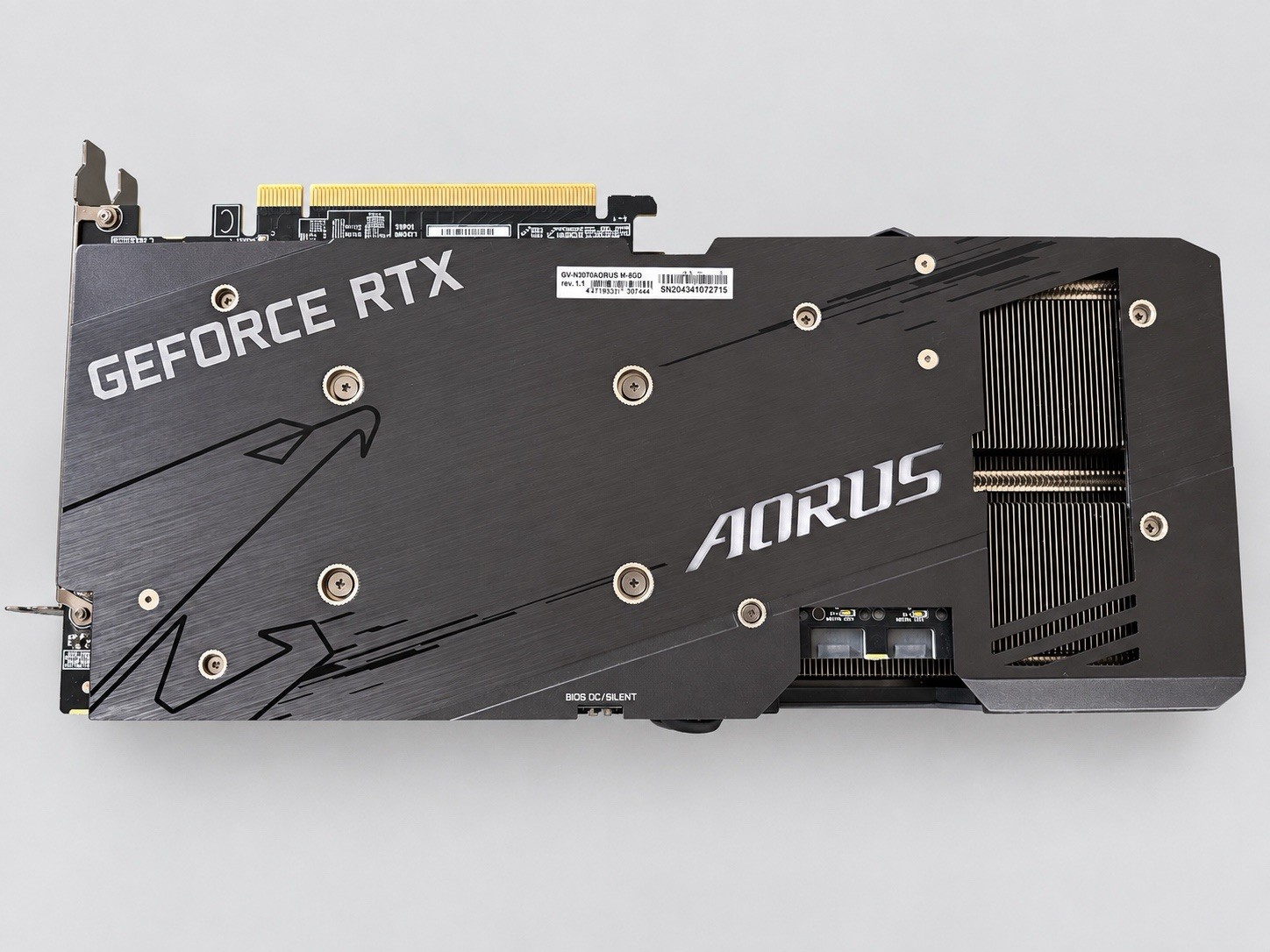 GIGABYTE AORUS GeForce RTX 3070 MASTER 8GB GDDR6 GPU Tested Working GIGABYTE AORUS GeForce RTX 3070 MASTER 8GB GDDR6 GPU Tested Working