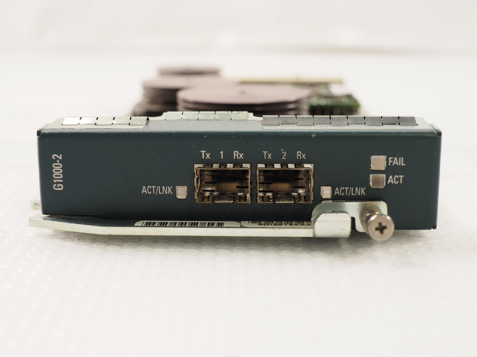 CISCO G1000-2 800-18490-04 SOI32T6EAA 2-Ports Gigabit Ethernet Card CISCO G1000-2 800-18490-04 SOI32T6EAA 2-Ports Gigabit Ethernet Card