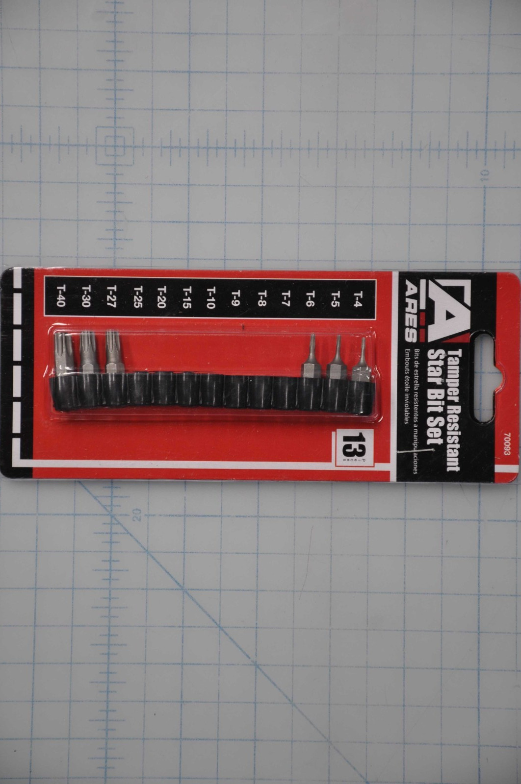 ARES 6-Piece Tamper Resistant Star Bits. ARES 70093