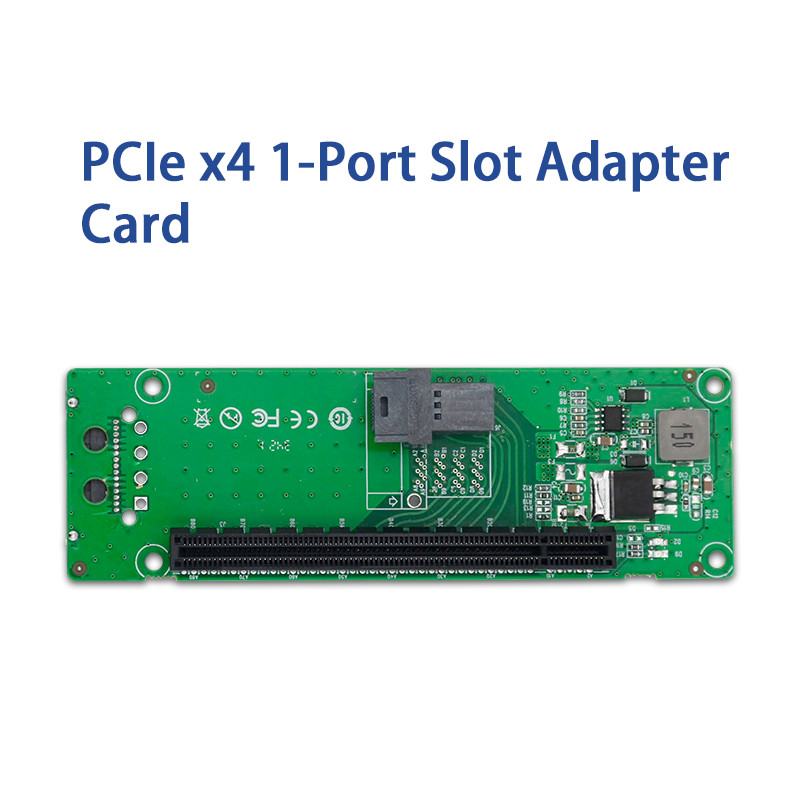 Pack of 8 pieces XIC 334PE SFF-8643 x4 to PCIe x16 Slot Adapter Pack of 8 pieces XIC 334PE SFF-8643 x4 to PCIe x16 Slot Adapter