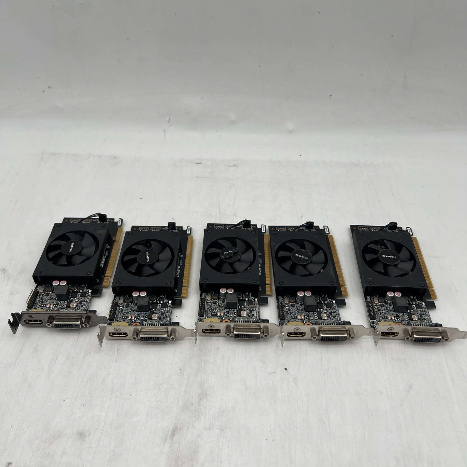 * Lot of 5 * Gigabyte Nvidia Geforce GT 710 GV-N710D3-1GL Video Graphics Card * Lot of 5 * Gigabyte Nvidia Geforce GT 710 GV-N710D3-1GL Video Graphics Card