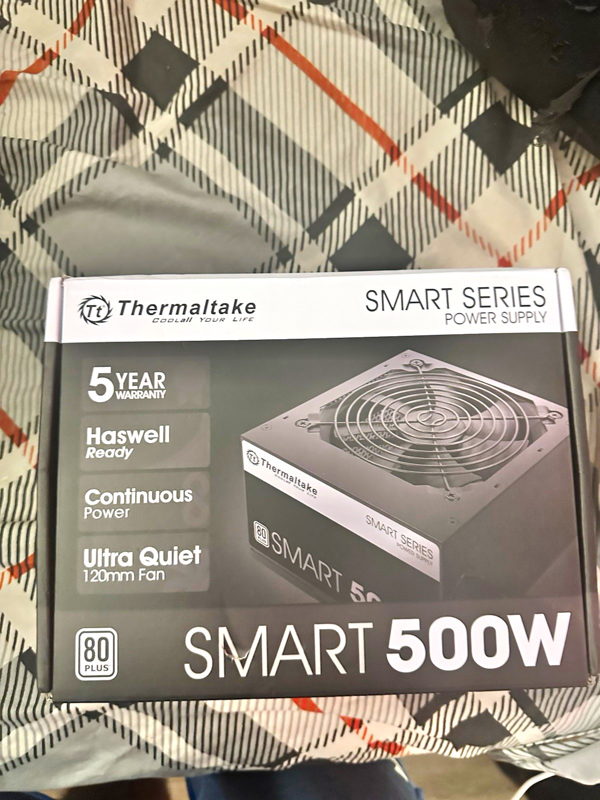 Thermaltake Smart 500W 80 PLUS ATX PSU Haswell Ready Ultra Quiet 120mm Thermaltake Smart 500W 80 PLUS ATX PSU Haswell Ready Ultra Quiet 120mm
