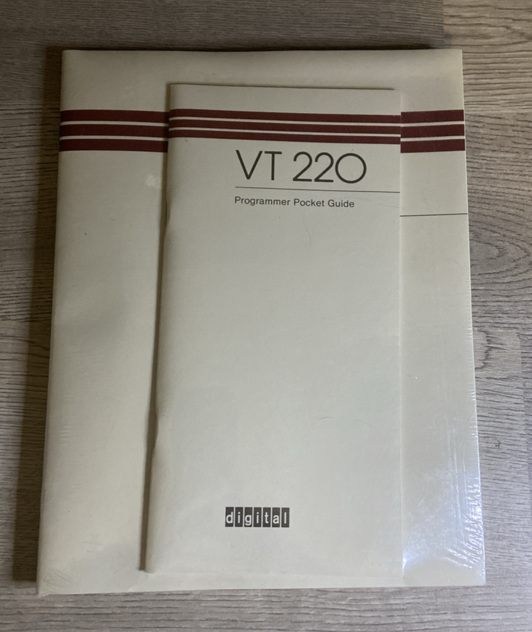 Vintage DEC Digital VT220 Programmer Pocket Guide Factory Sealed NOS Vintage DEC Digital VT220 Programmer Pocket Guide Factory Sealed NOS