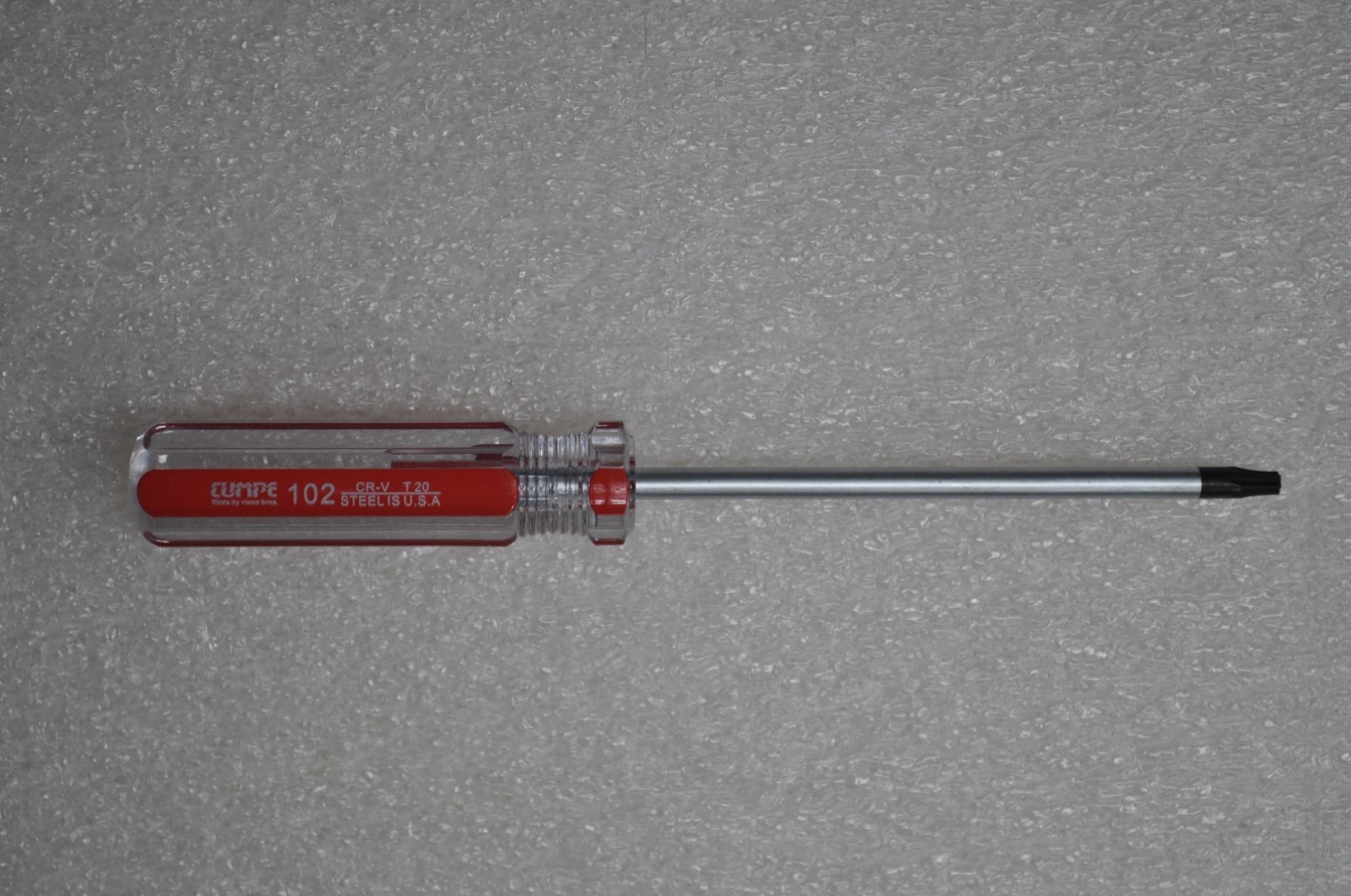 NEW UXCELL PLASTIC HANDLE T20 SECURITY TORX SCREWDRIVER A10112300UX0322