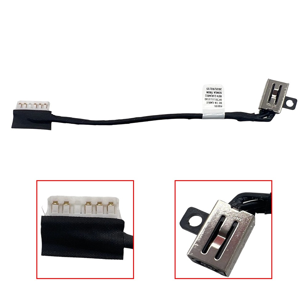For Dell Inspiron 15 3501 DC IN Power Jack Cable 4VP7C 04VP7C DC301016G00 cnj For Dell Inspiron 15 3501 DC IN Power Jack Cable 4VP7C 04VP7C DC301016G00 cnj