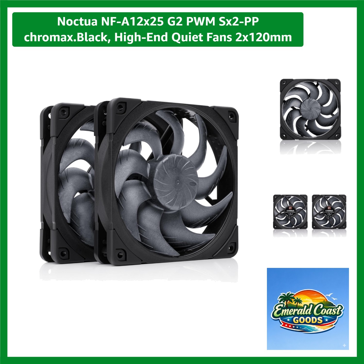 Quiet Fans 2x120mm Quiet Fans 2x120mm