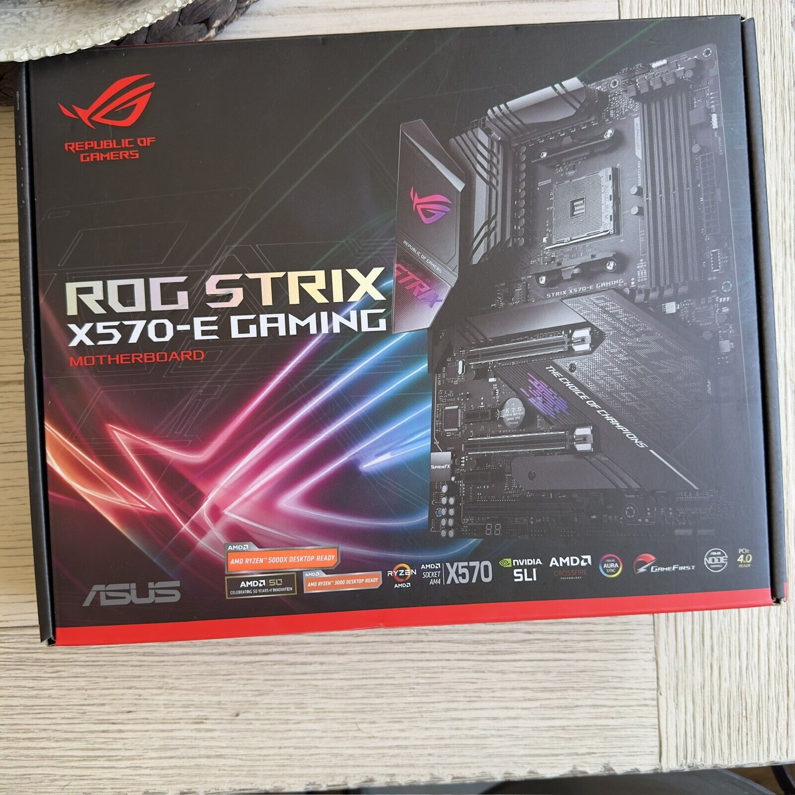 ASUS ROG STRIX X570-E Gaming Motherboard