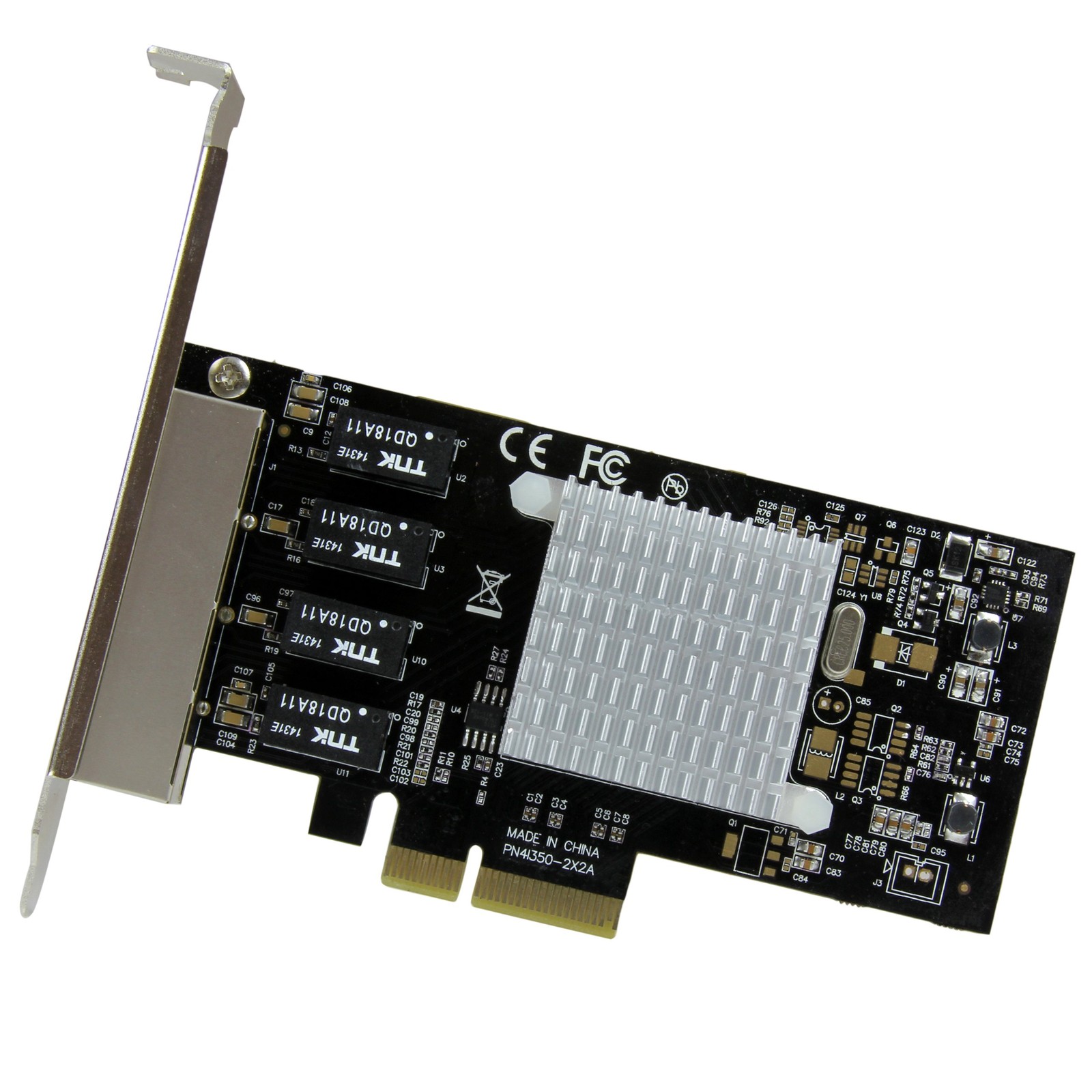 Startech IT ST4000SPEXI 4 Port PCIe Gigabit Ethernet Card Startech IT ST4000SPEXI 4 Port PCIe Gigabit Ethernet Card