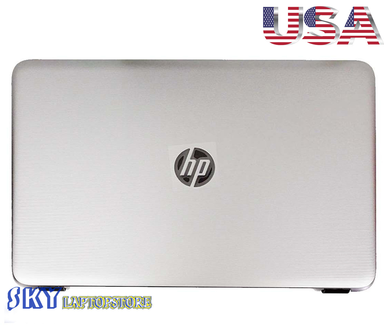 ORIGINAL HP Notebook 15AY 15-AY Series LCD Back Cover Silver 854987-001 ORIGINAL HP Notebook 15AY 15-AY Series LCD Back Cover Silver 854987-001