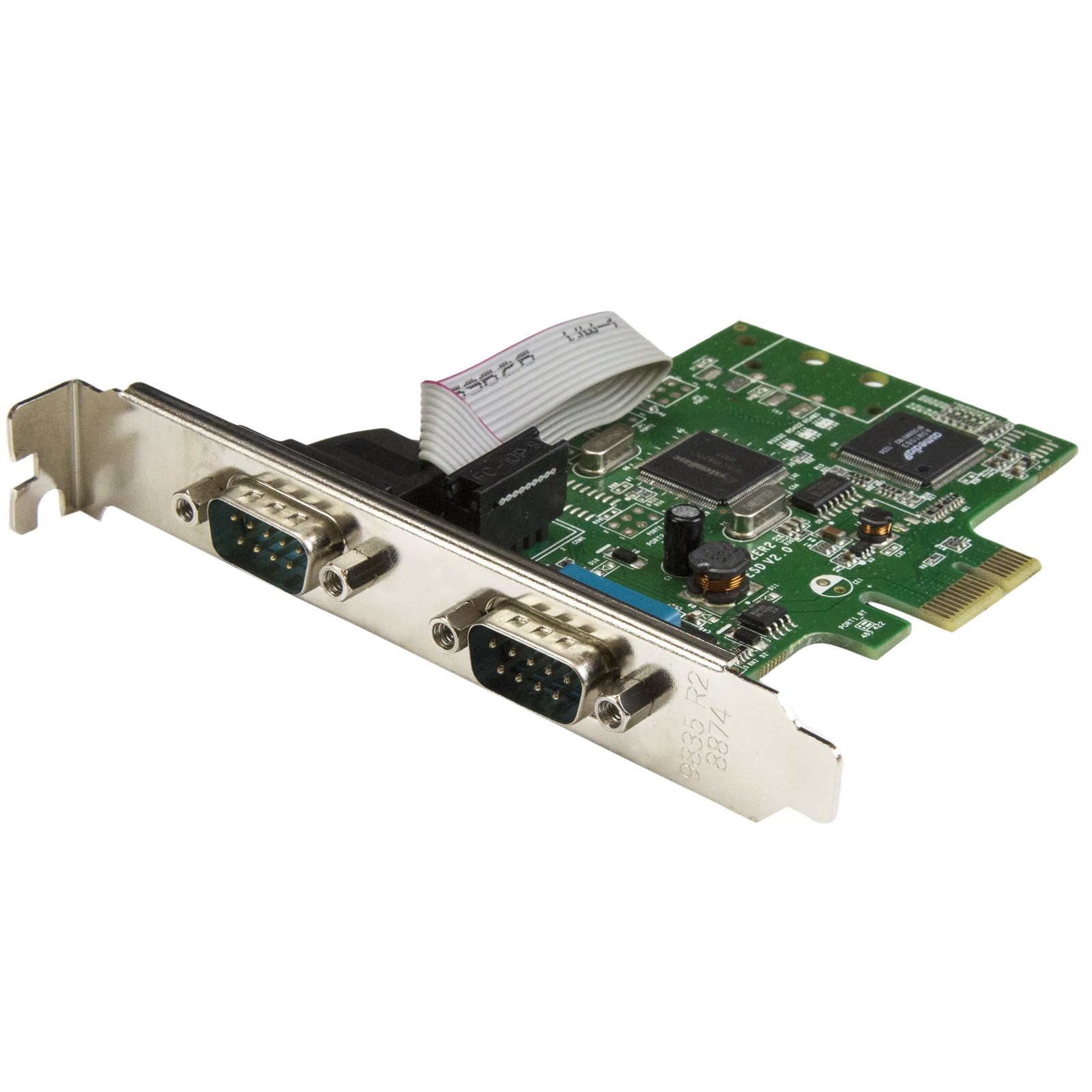 StarTech 2-Port PCI Express Serial Card, TAA Windows 2 Port, Multicolor StarTech 2-Port PCI Express Serial Card, TAA Windows 2 Port, Multicolor