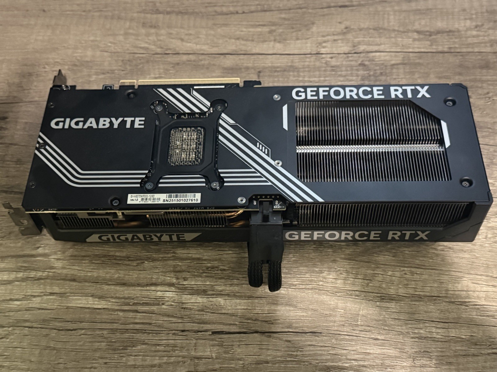 GIGABYTE - NVIDIA GeForce RTX 5070 WINDFORCE OC SFF 12 GB GDDR7 Black GPU (Used)