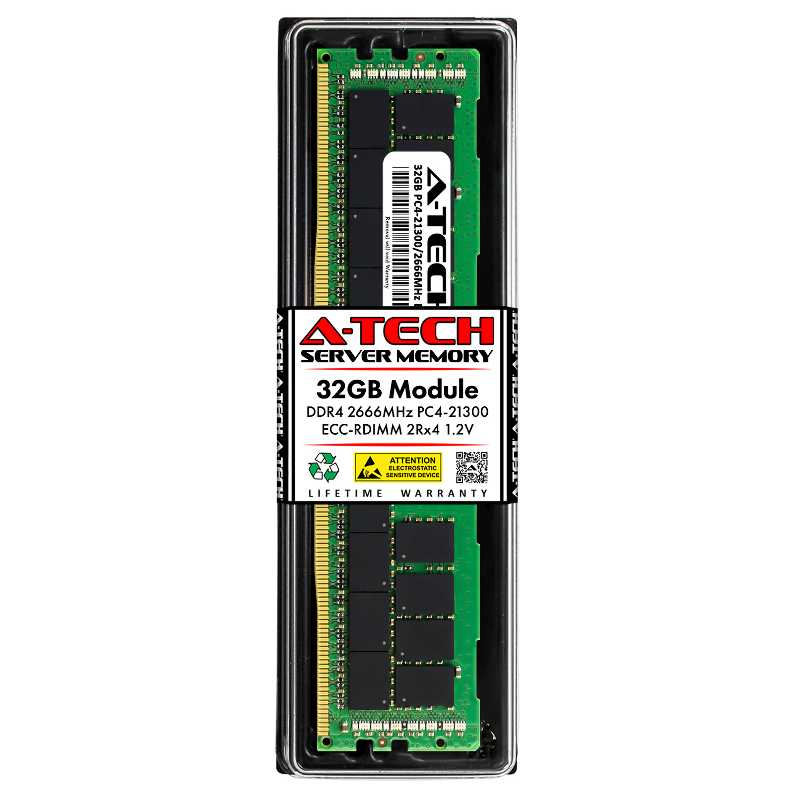 32GB DDR4 PC4-21300R ECC RDIMM Replacement for Hynix HMA84GR7CJR4N-VK Memory RAM