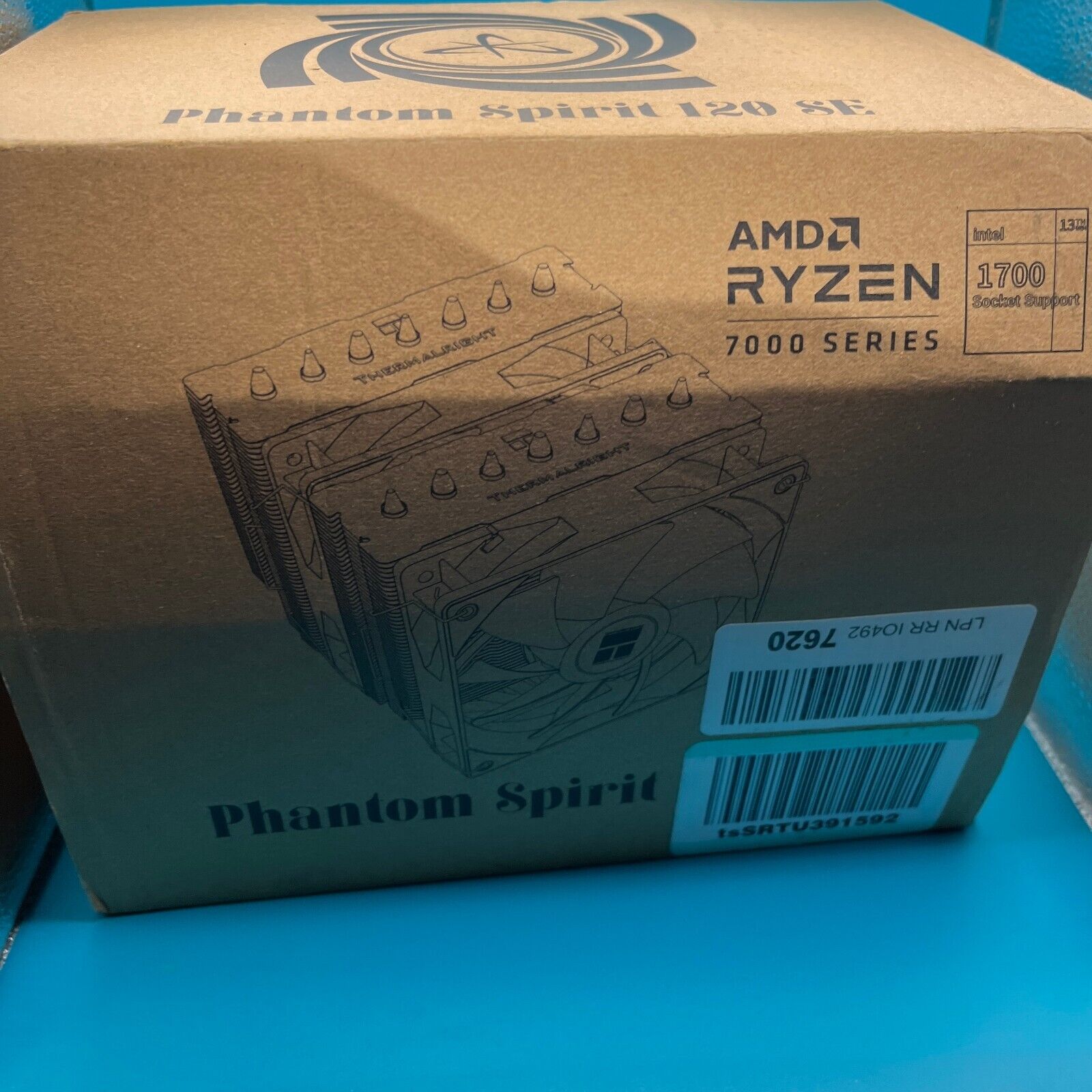 Thermalright Phantom Spirit 120 SE AMD Ryzen 7000 Series New Open Box