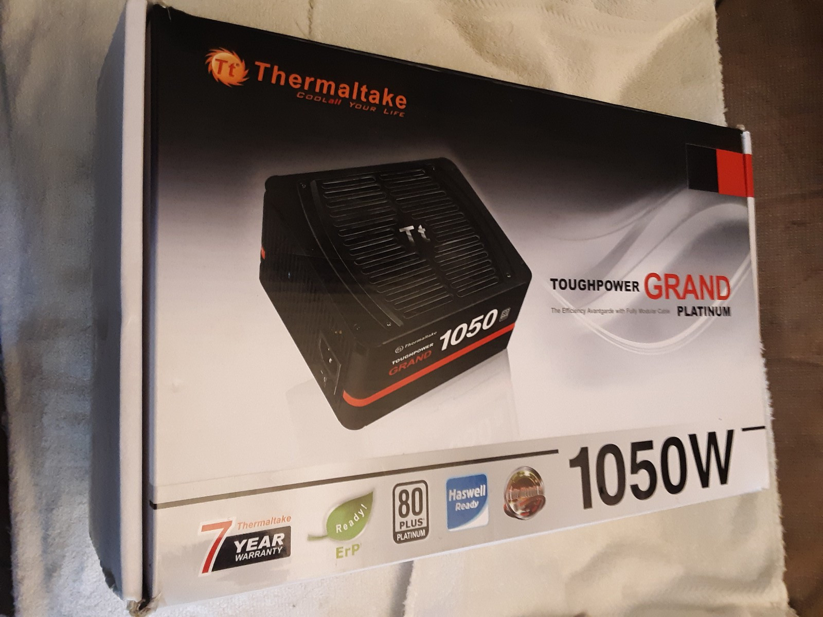 Thermaltake Toughpower Grand 1050W Power Supply PSU TPG-1050F-P Great Shape Thermaltake Toughpower Grand 1050W Power Supply PSU TPG-1050F-P Great Shape