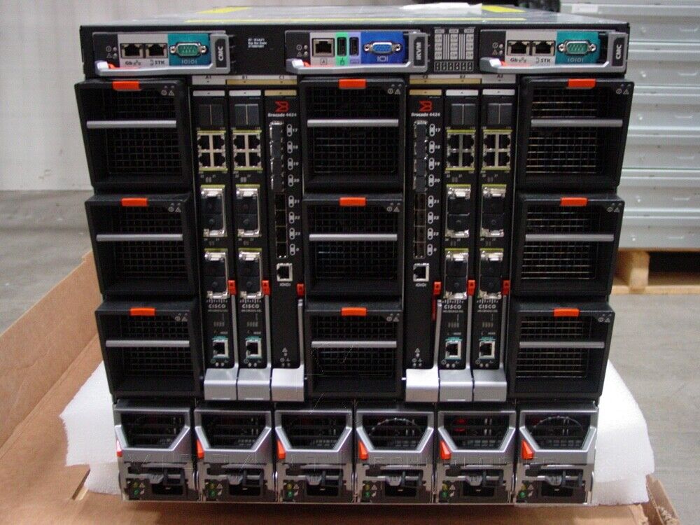 Dell PowerEdge M1000E Server Xeon Fully Loaded with M620 E5-4620 & 2,528GB RAM