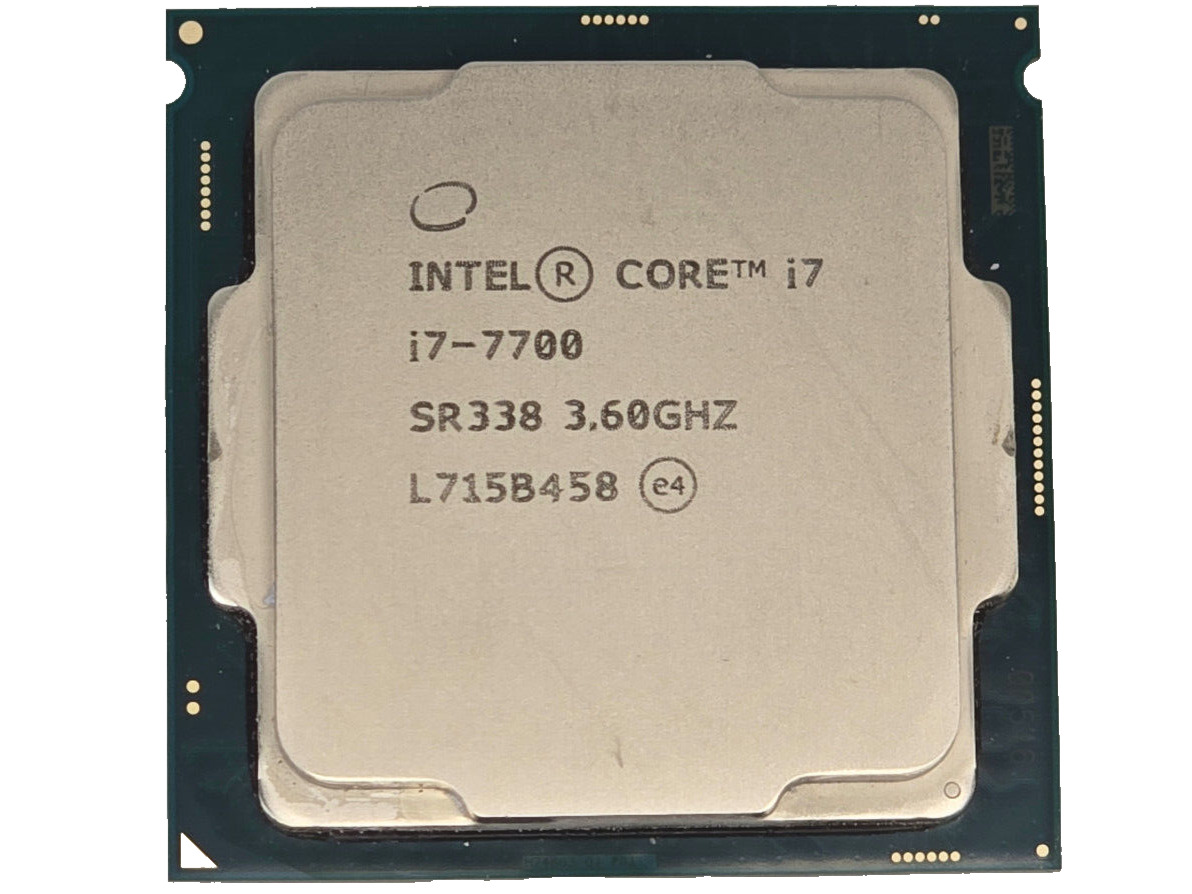 Intel Core i7 7700 Socket LGA 1151 3.6GHz SR338 Quad Core CPU Processor