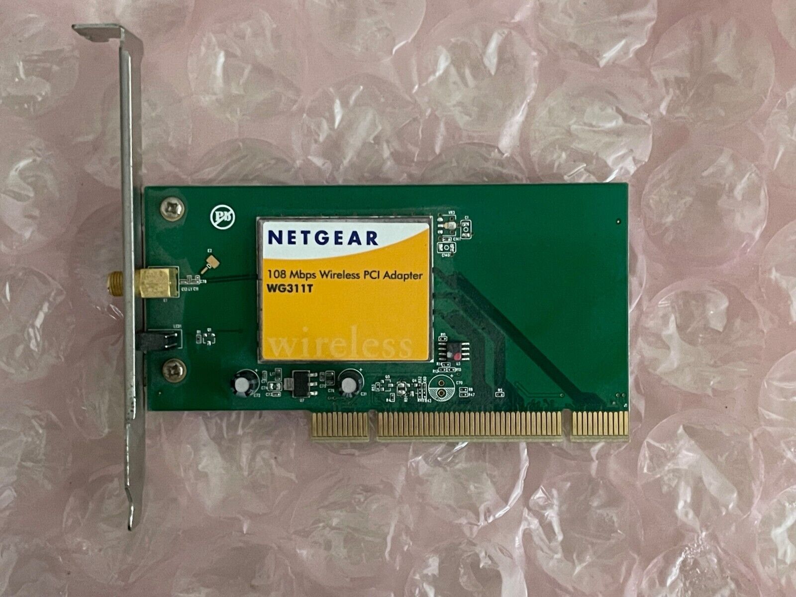 WIFI Card Netgear WG311T 108Mbps 32-bit Wireless PCI Adapter Wifi Wi-Fi WI-FI
