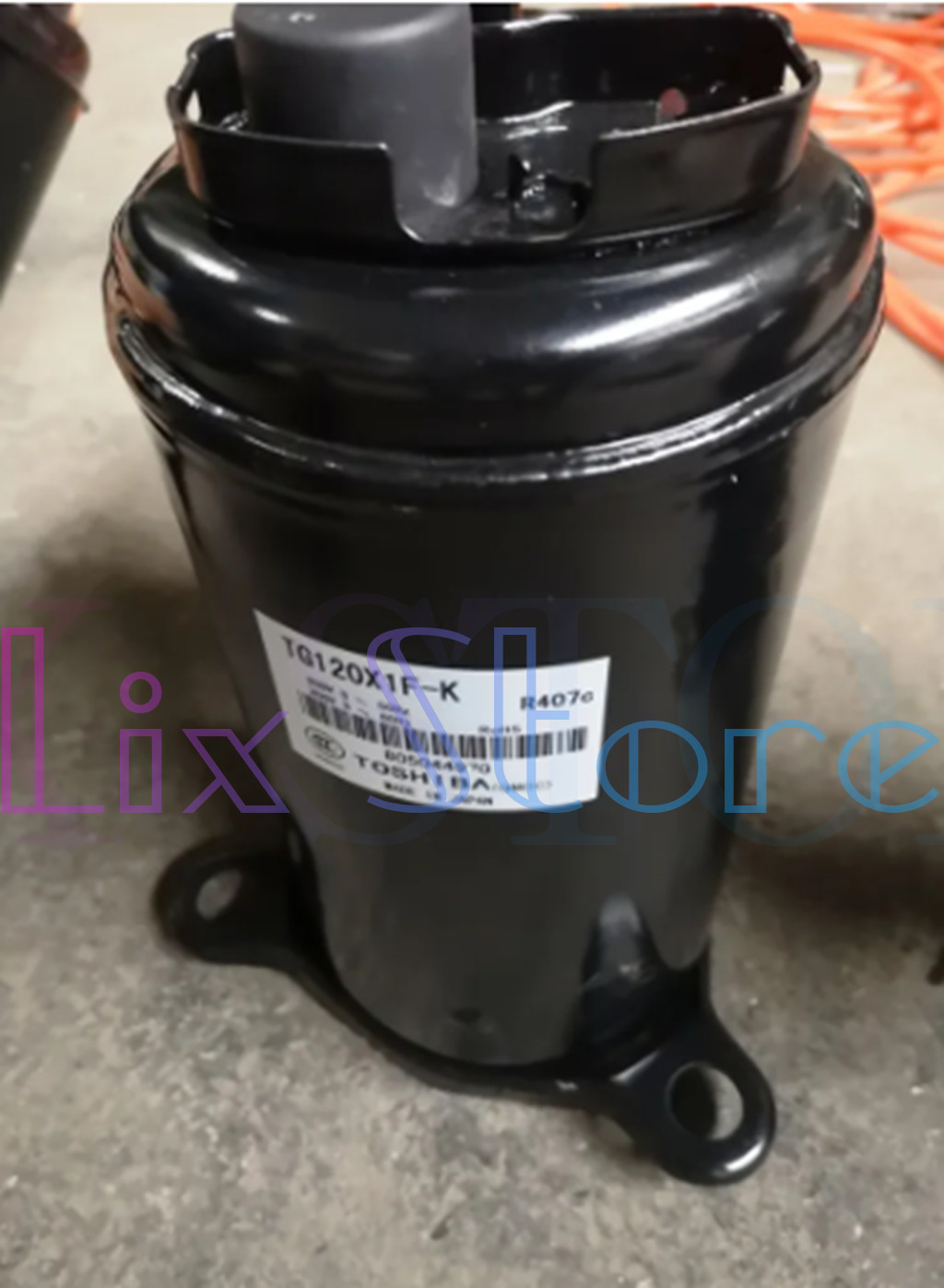 QTY:1 NEW TG120X1F-K 200V Air Conditioner 3 Phase 1 HP R407C Compressor QTY:1 NEW TG120X1F-K 200V Air Conditioner 3 Phase 1 HP R407C Compressor