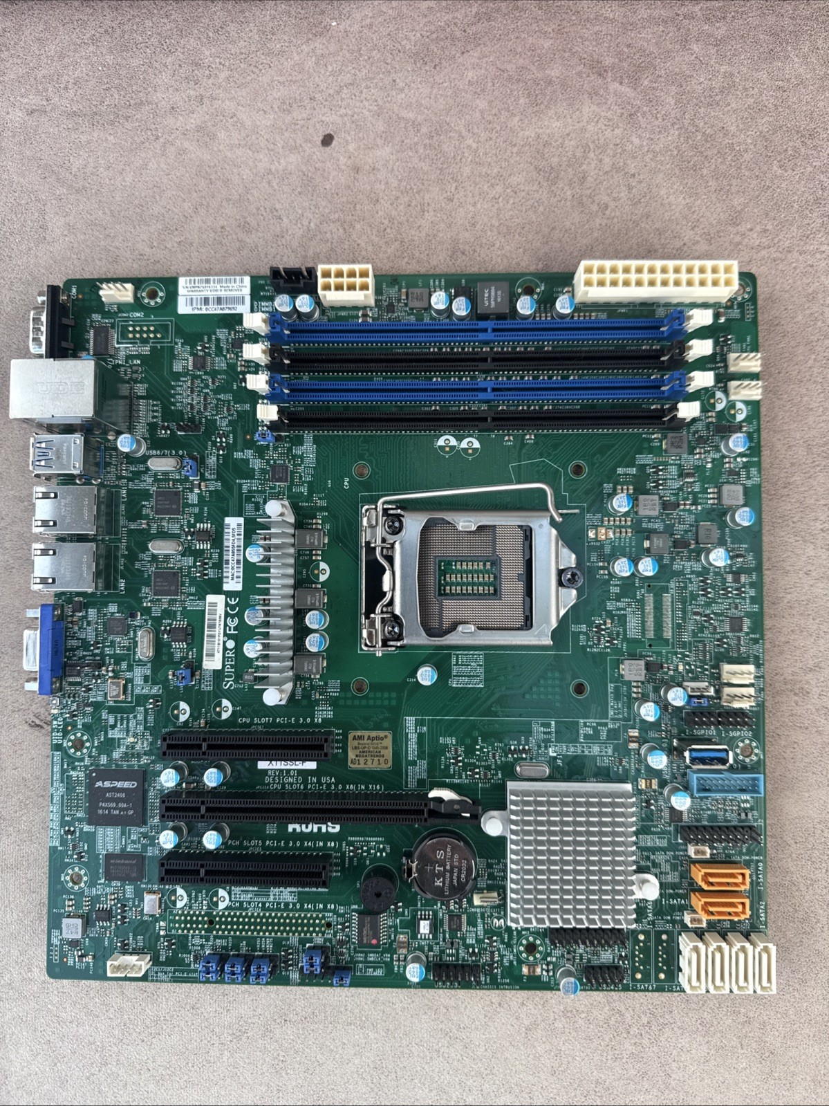SUPERMICRO X11SSL-F FCLGA1151 DDR4 Intel® C232 chipset Micro-ATX Motherboard - SUPERMICRO X11SSL-F FCLGA1151 DDR4 Intel® C232 chipset Micro-ATX Motherboard -