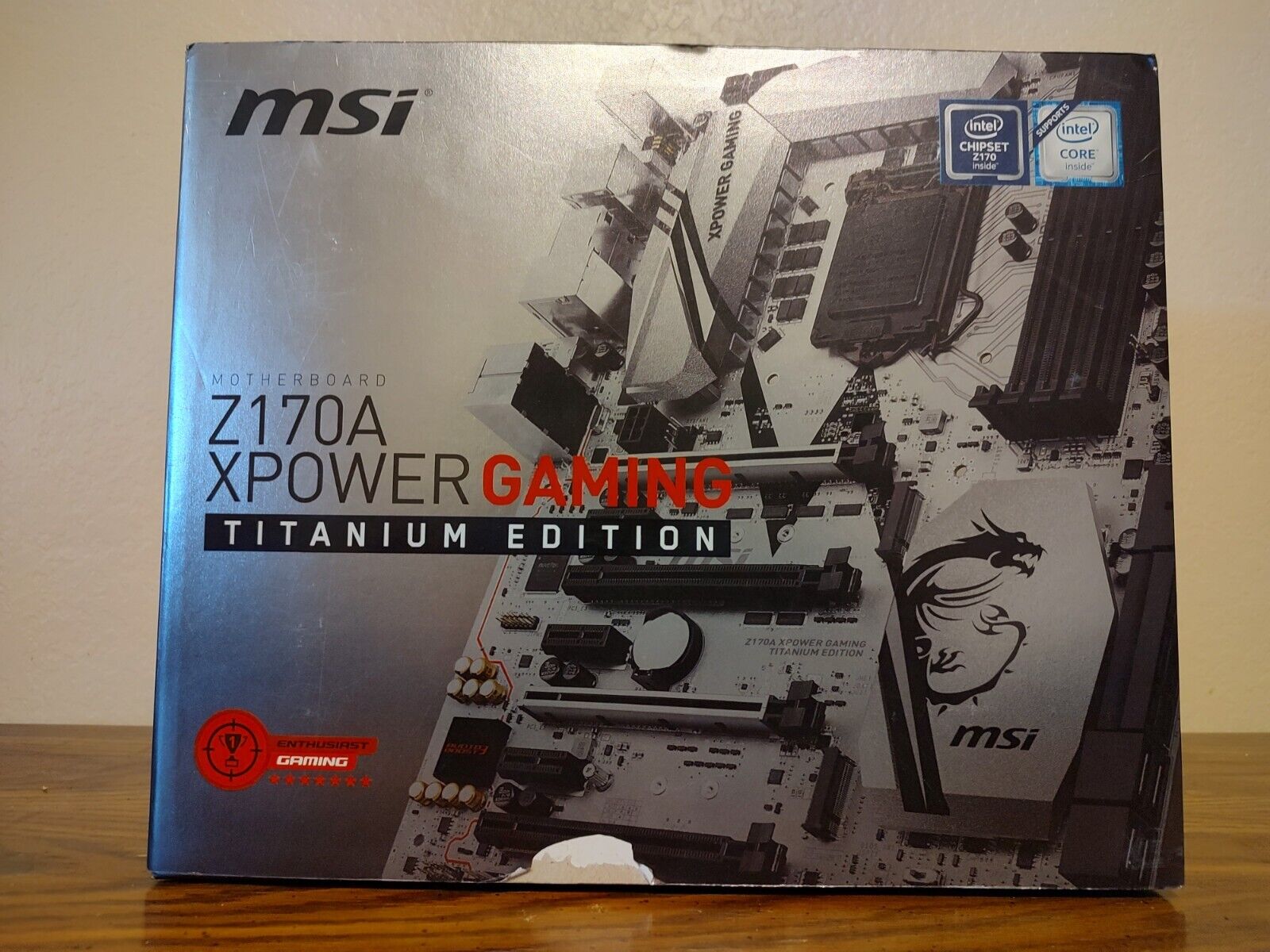 MSi Z170A XPOWER GAMING TITANIUM EDITION LGA 1151 ATX Gaming Motherboard