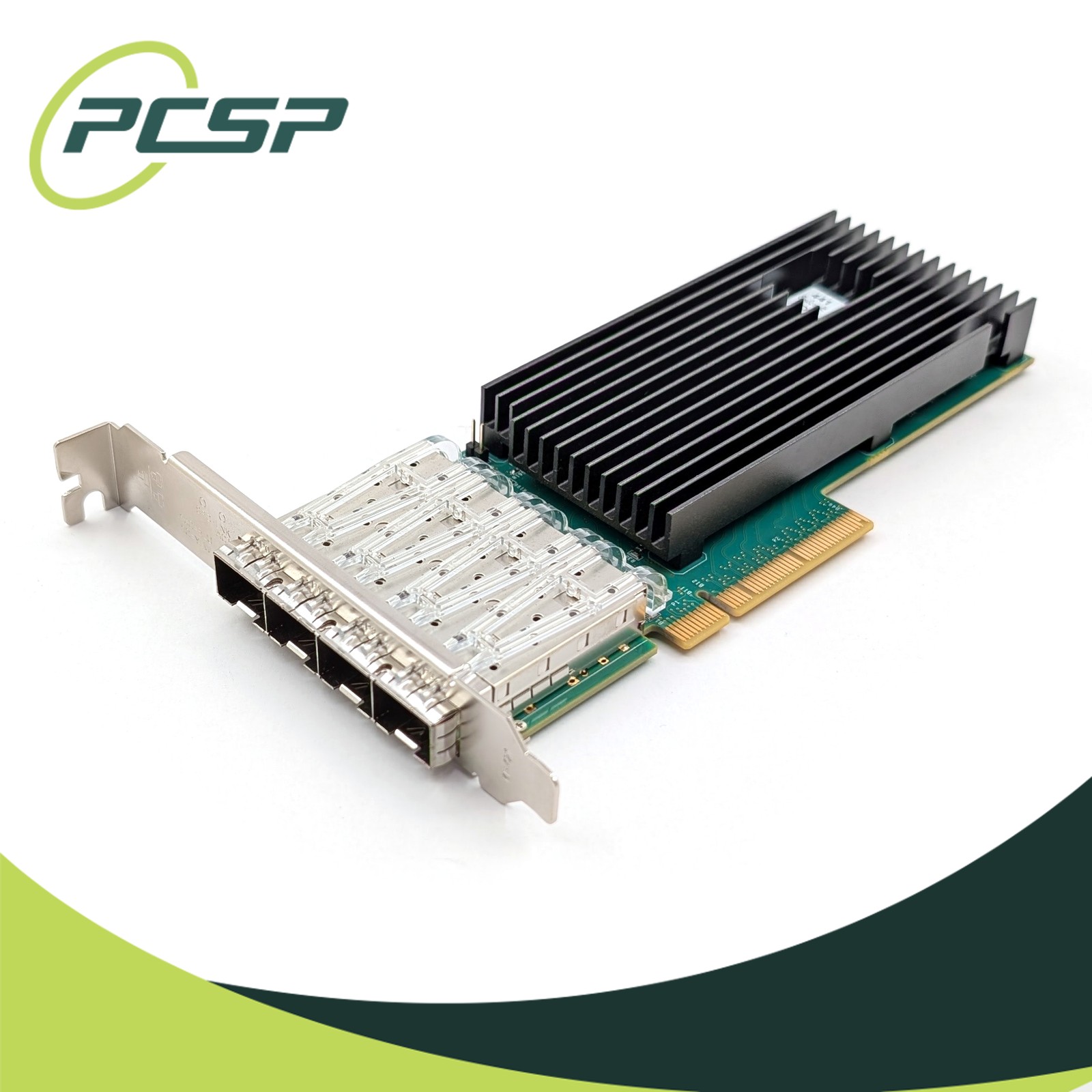 Silicom Dell DTV7K PE310G4I71LB-XR Quad Port 10GB Fibre Channel High Profile