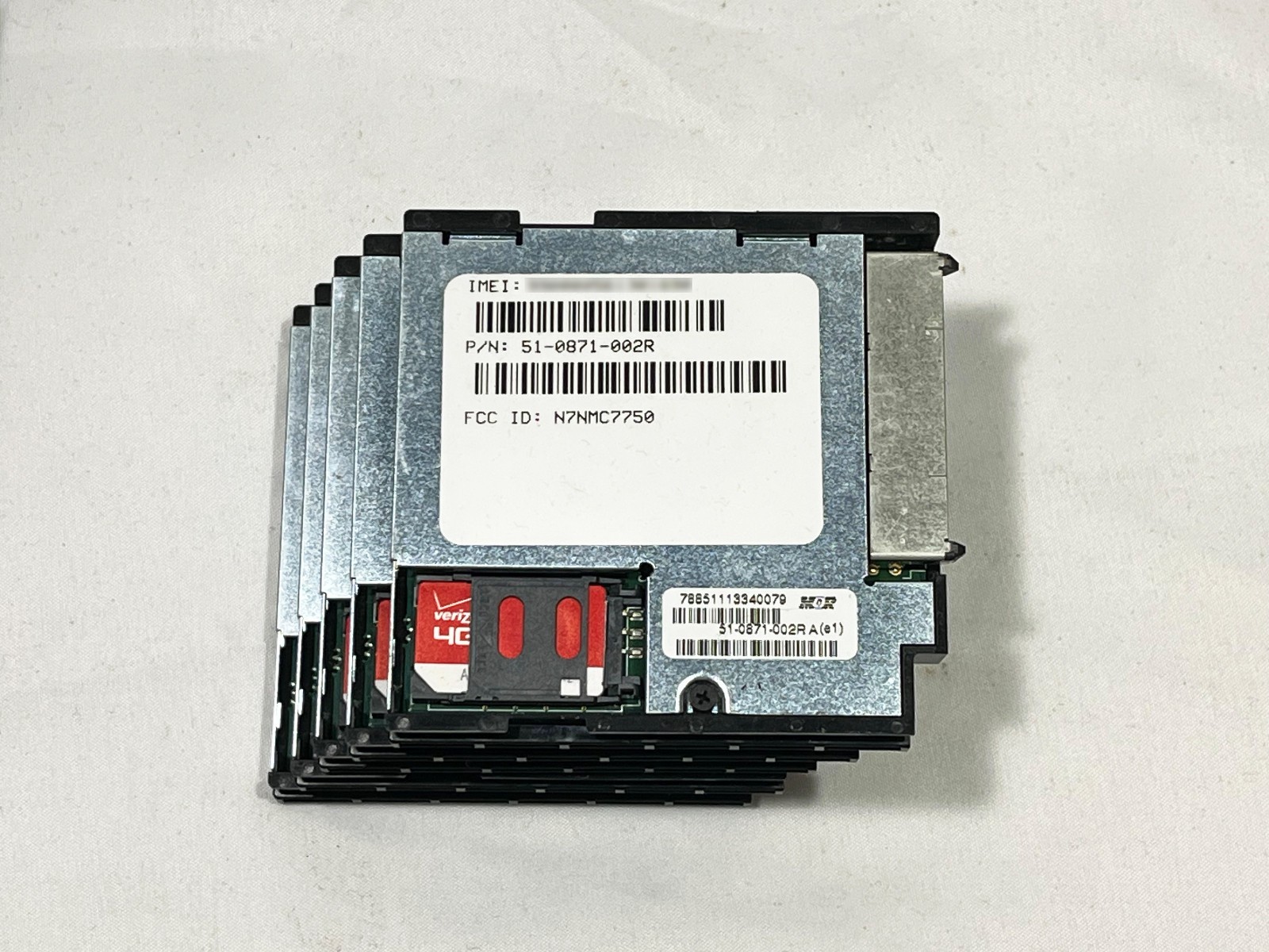 Five Sierra Wireless 4G LTE Upgrade General Dynamics GD8000 GD8200 Verizon x5 Five Sierra Wireless 4G LTE Upgrade General Dynamics GD8000 GD8200 Verizon x5