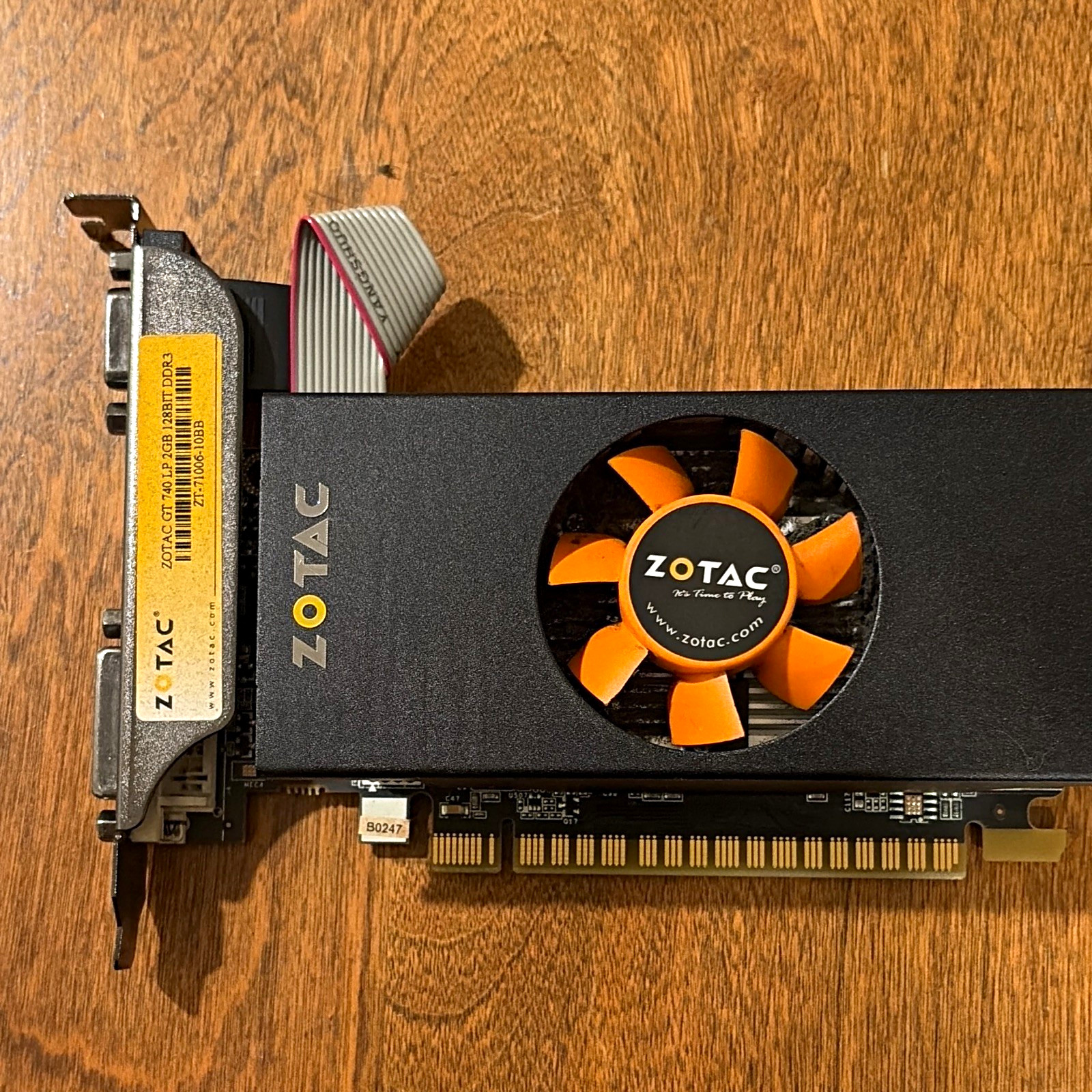 ZOTAC NVIDIA GeForce GT 740 LP 2GB DDR3 PCIe Graphics Card DVI HDMI VGA