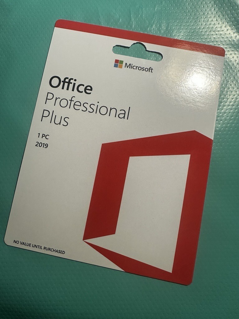 U91591 Microsoft Office Pro Plus 2019 Lifetime Program 1 PC genuine Reta G1N U91591 Microsoft Office Pro Plus 2019 Lifetime Program 1 PC genuine Reta G1N