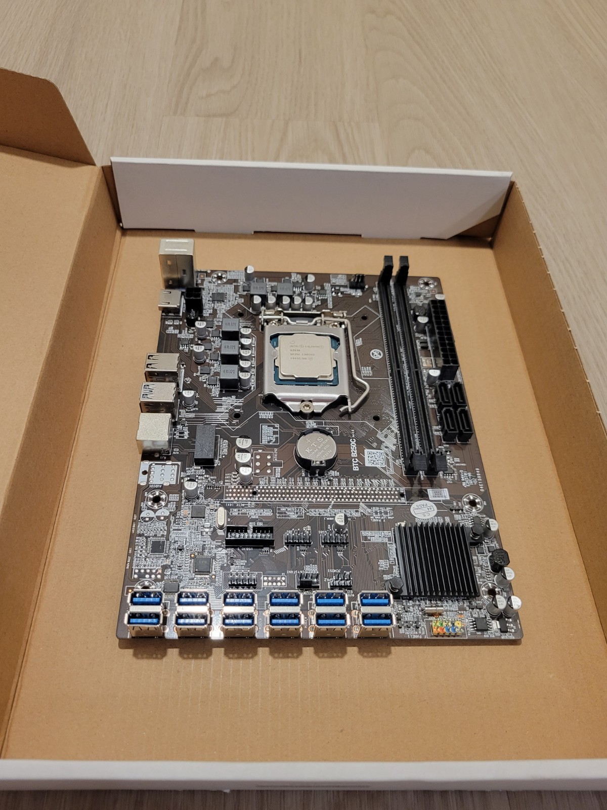Lot Of 10 B250C BTC DDR4 Computer Mining Motherboard W Intel G Series Cpu Lot Of 10 B250C BTC DDR4 Computer Mining Motherboard W Intel G Series Cpu