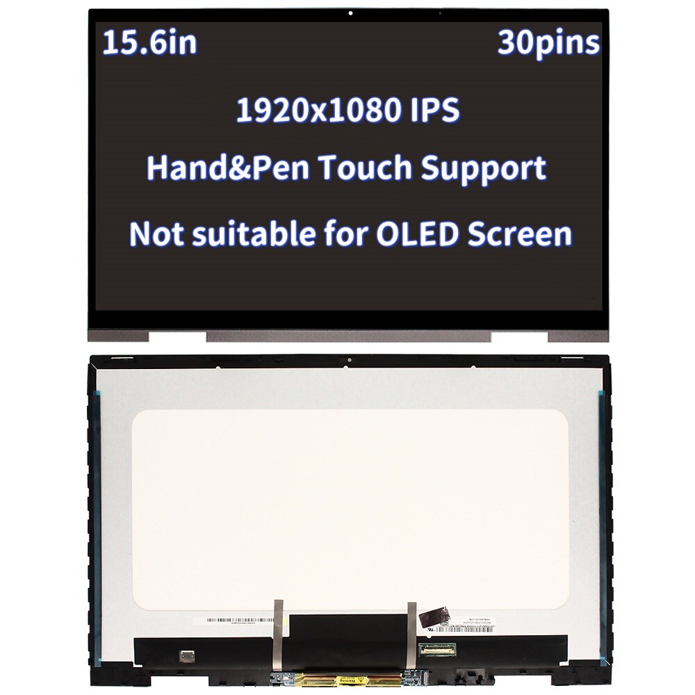NEW M45481-001 HP LCD 15.6 Touchscreen W/Digitizer TS X360 15-EU1073CL \