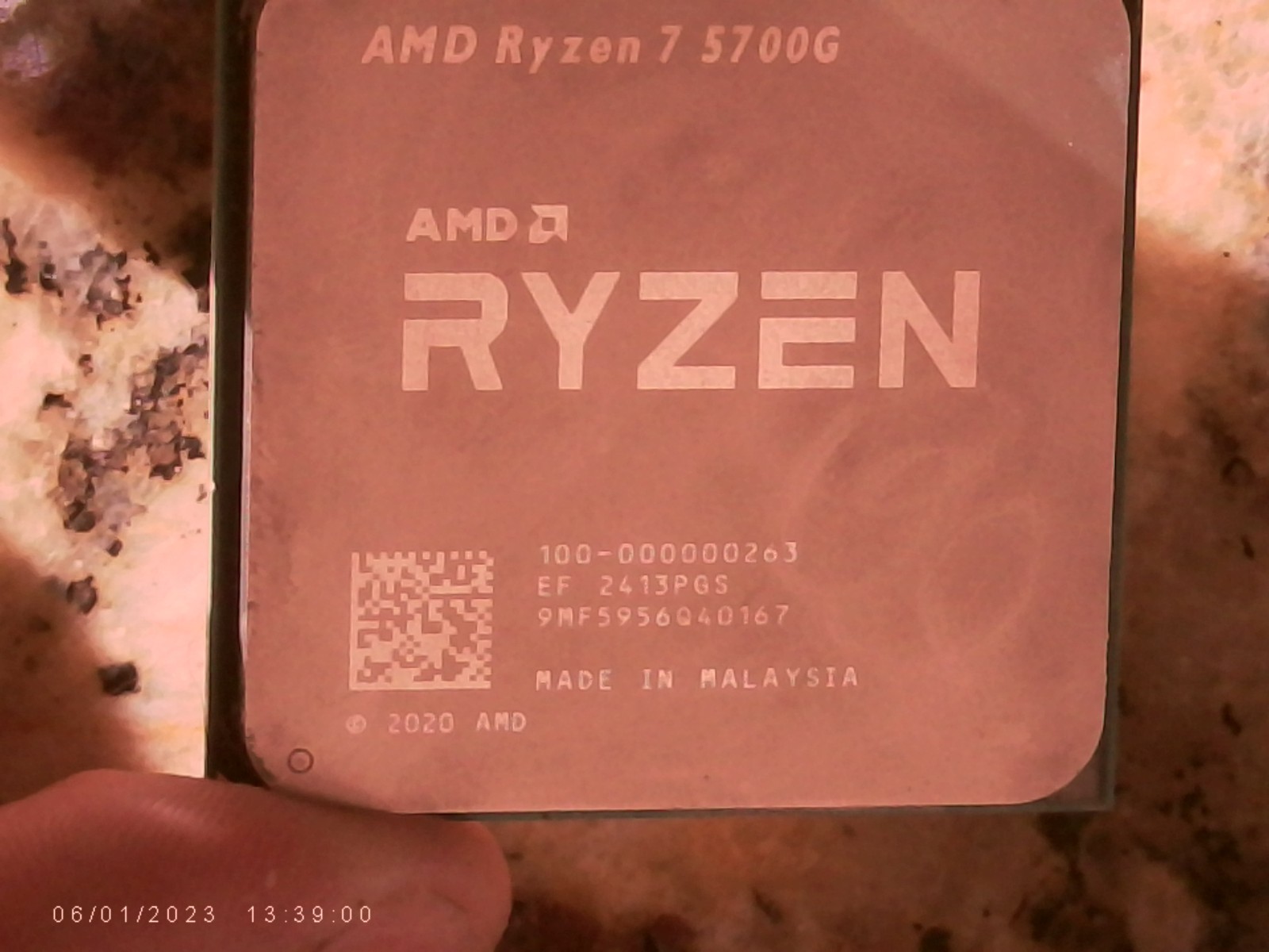 AMD Ryzen 7 5700G Processor (4.6 GHz, 8 Cores, Socket AM4)